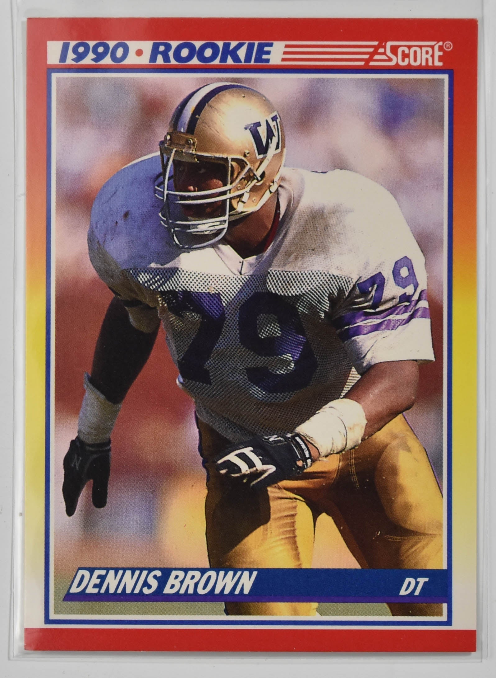 Dennis Brown 640 Score Star Rookie 1990