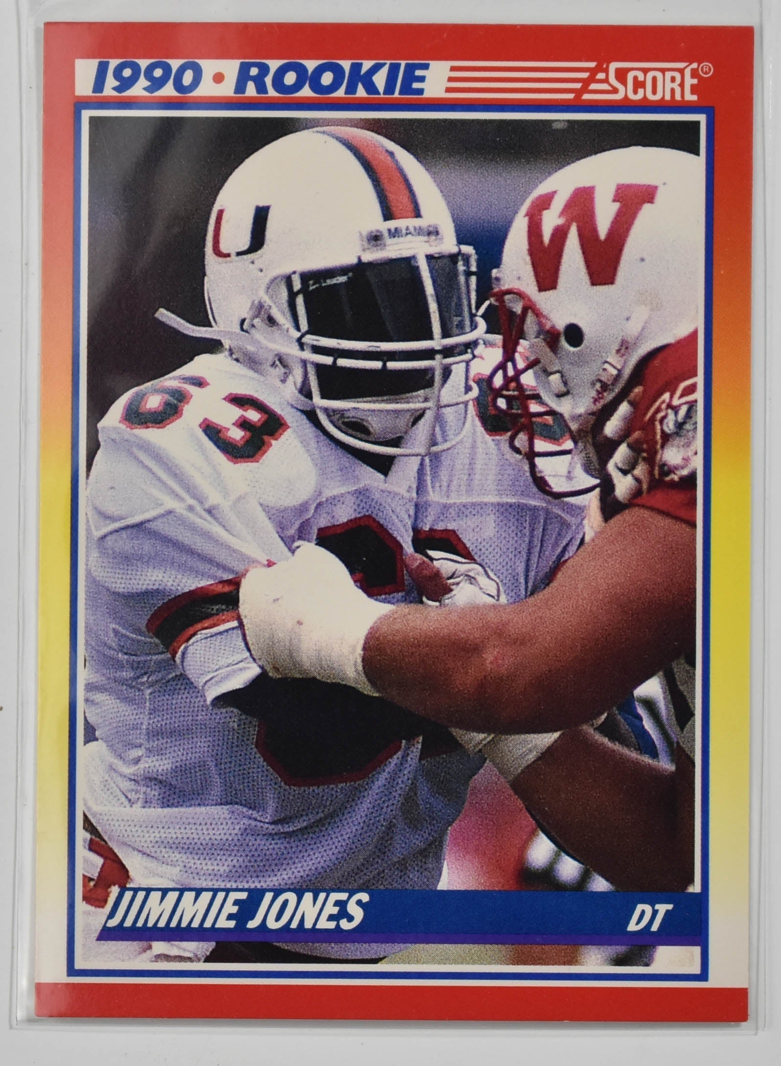Jimmie Jones 623 Score Star Rookie 1990
