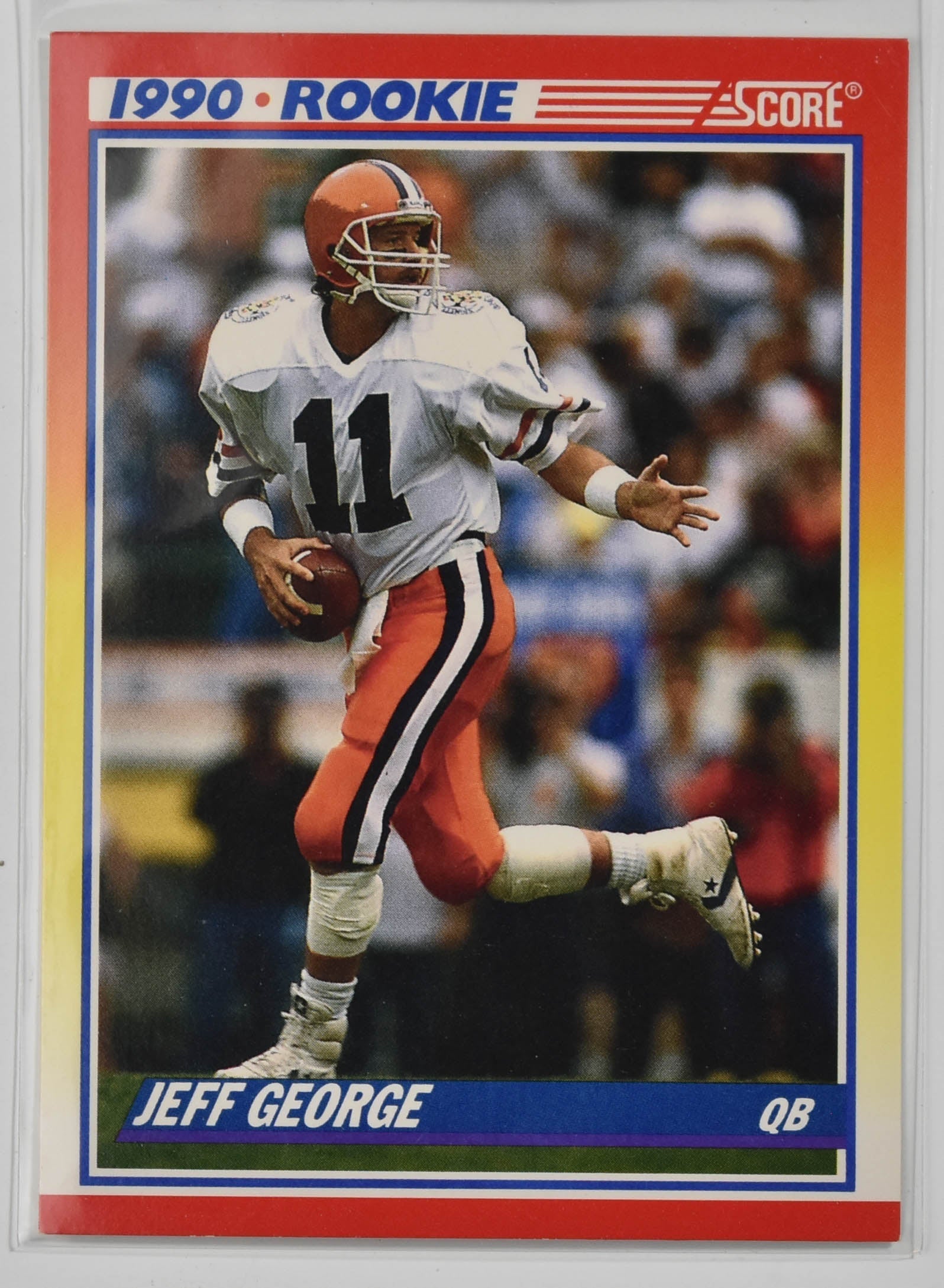 Jeff George 634 Score Star Rookie 1990