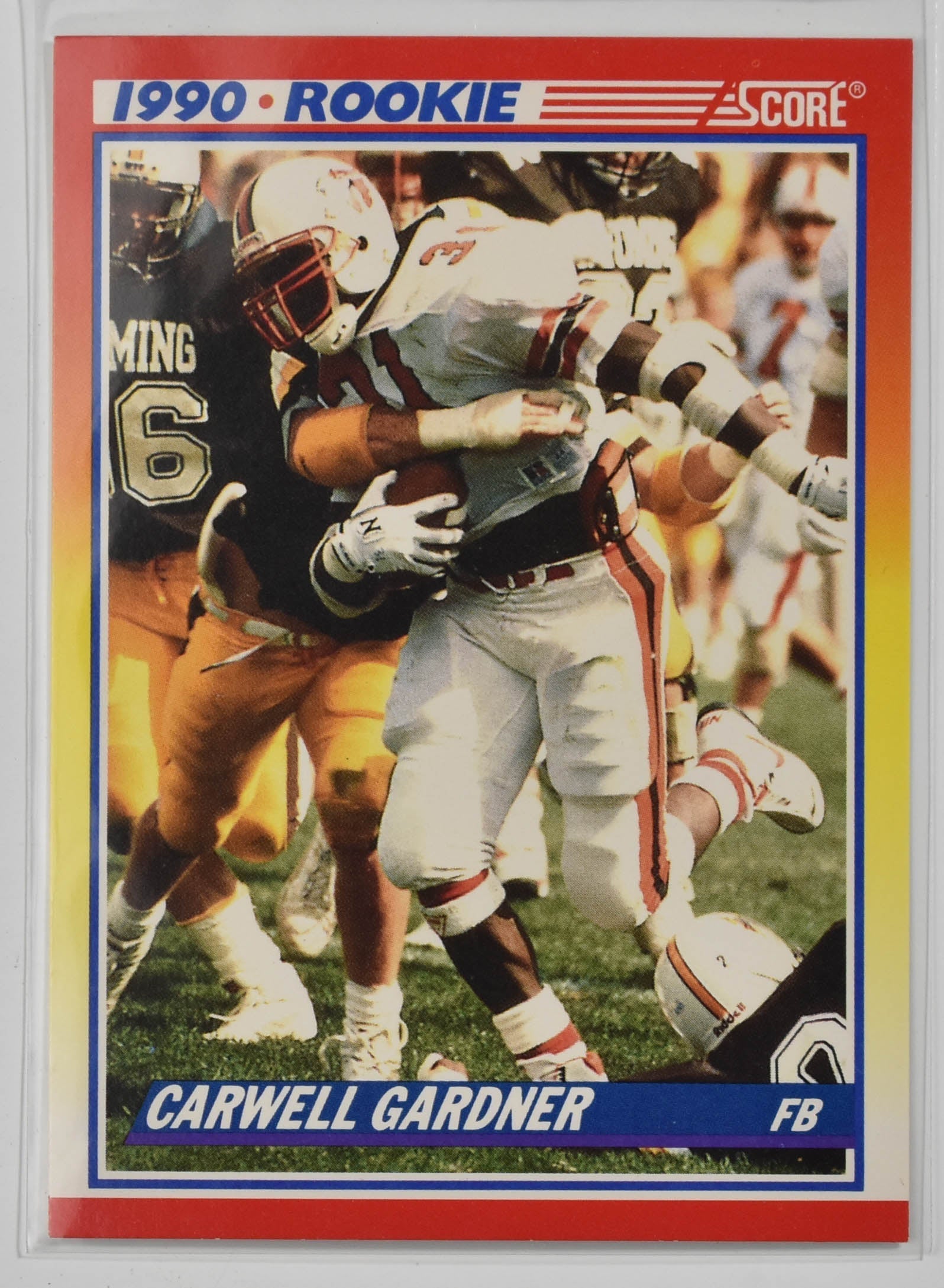 Carwell Gardner 635 Score Star Rookie 1990