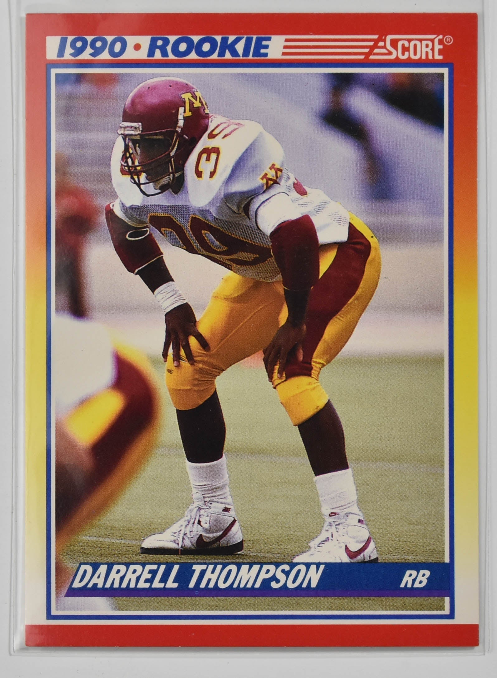 Darrell Thompson 636 Score Star Rookie 1990