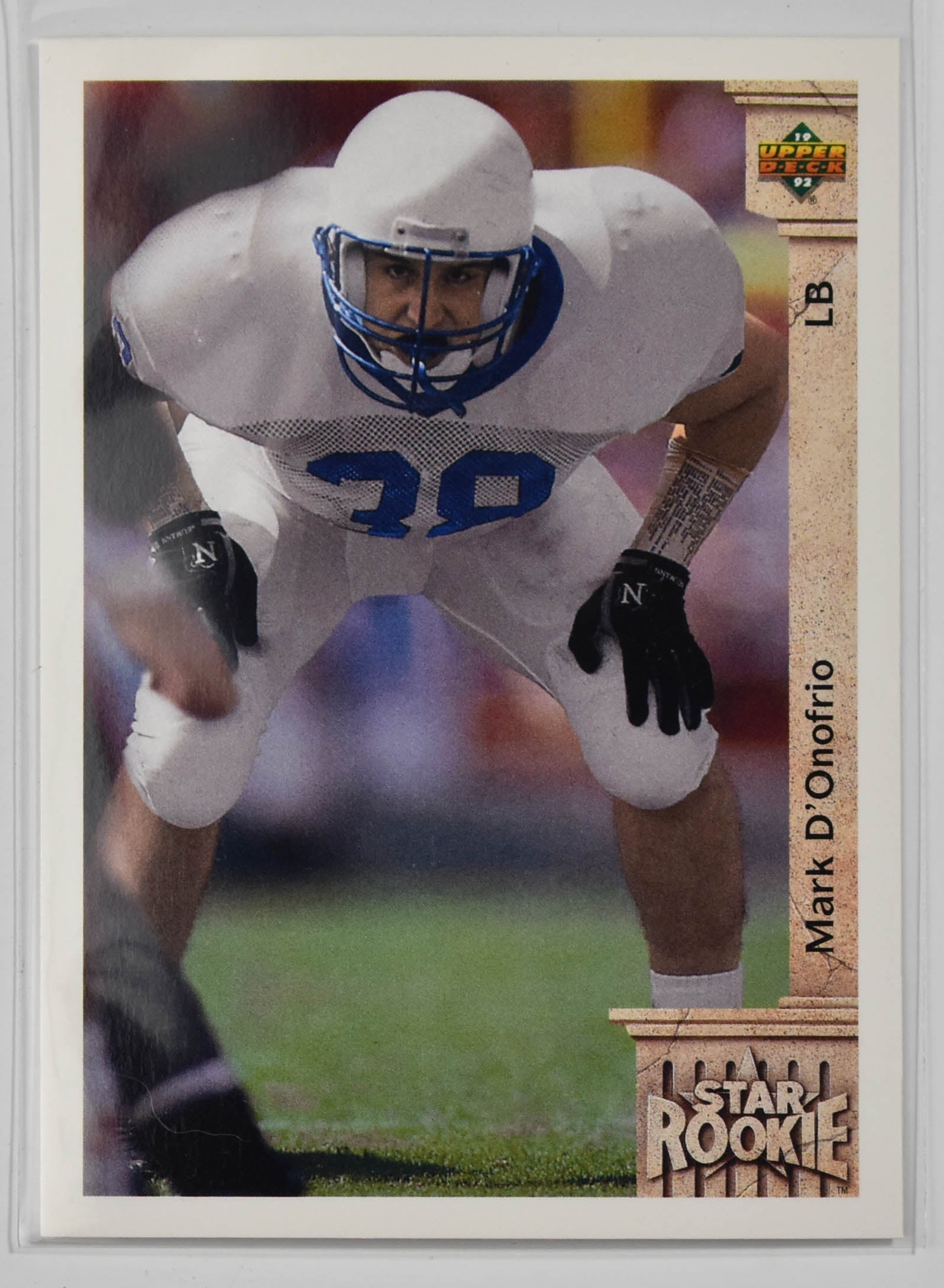 Mark Donofrio 18 Upper Deck 1992 Star Rookie