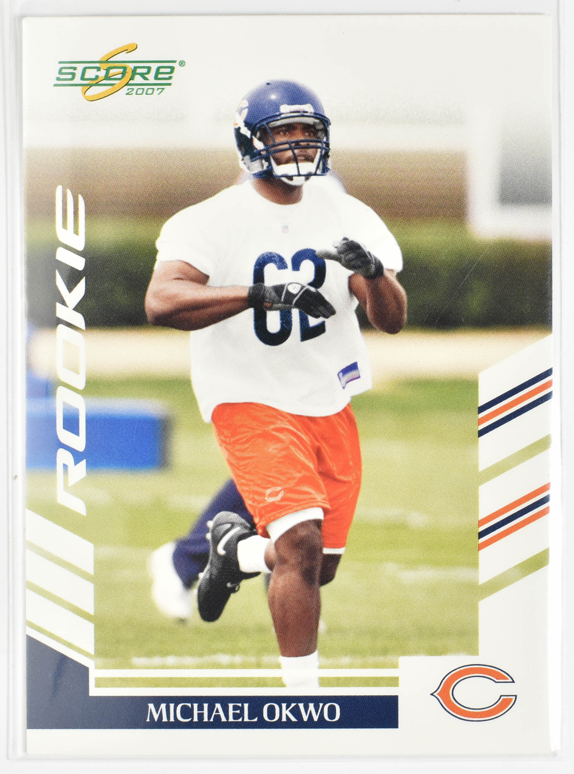 Michael Okwo 289 Score 2007 Donruss Playoff Chicago Bears