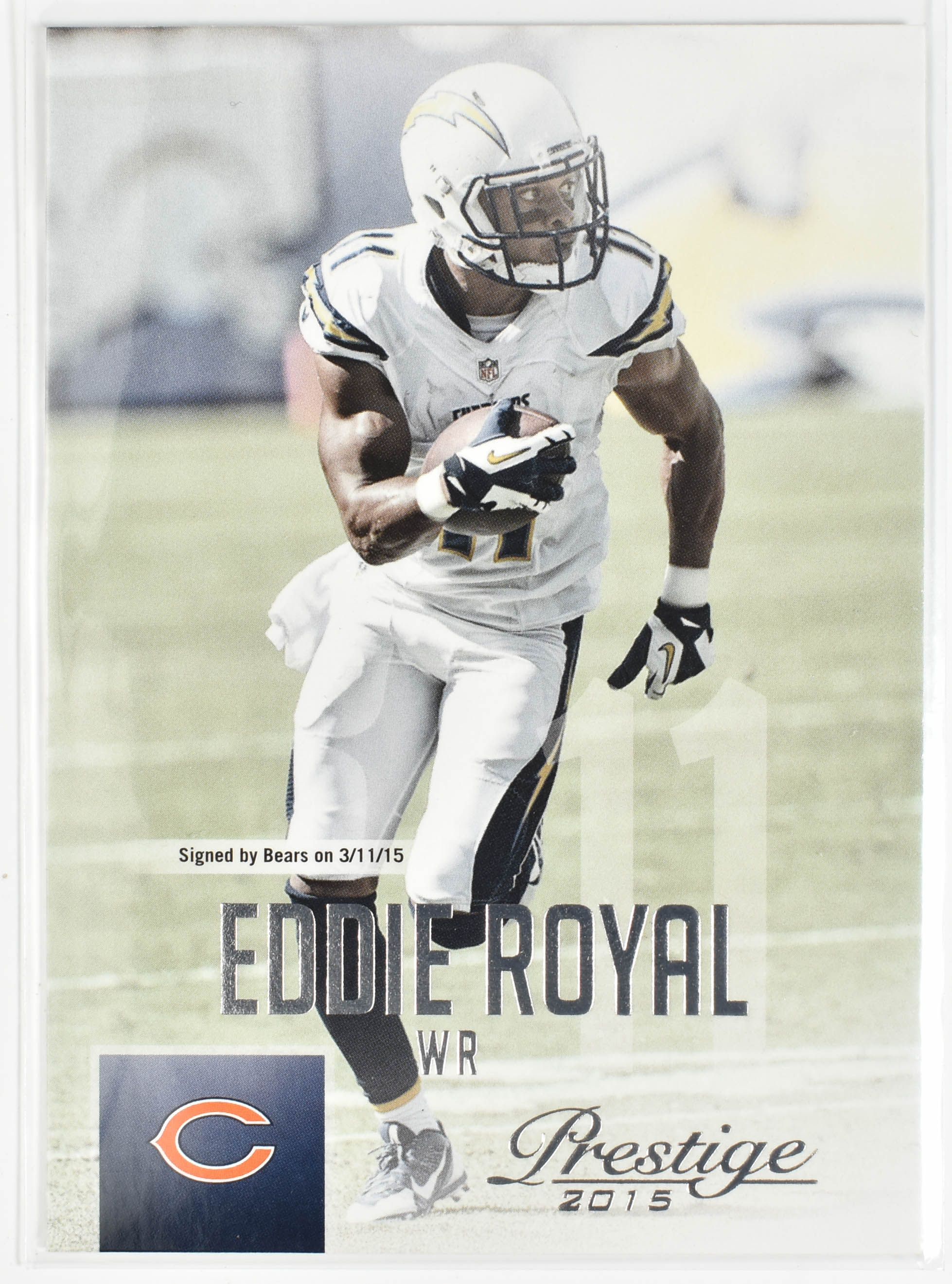 Eddie Royal 86 Panini 2015 Prestige Football Chicago Bears