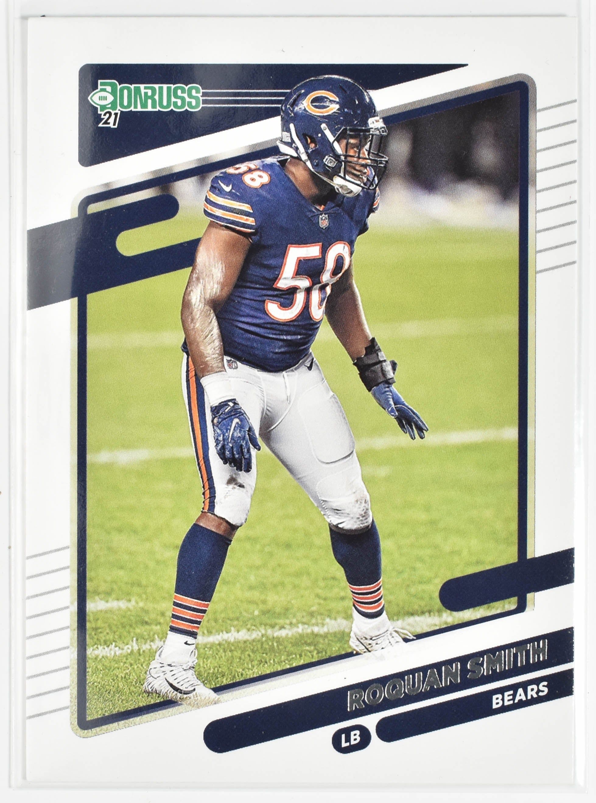 Roquan Smith 209 Panini Donruss Football 2021 Chicago Bears