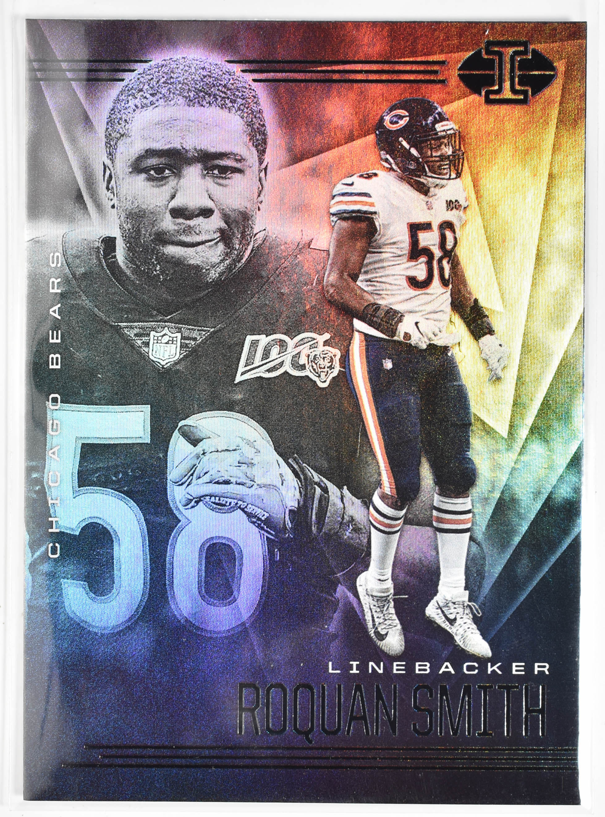 Roquan Smith 98 Panini 2020 Illusions Football Chicago Bears