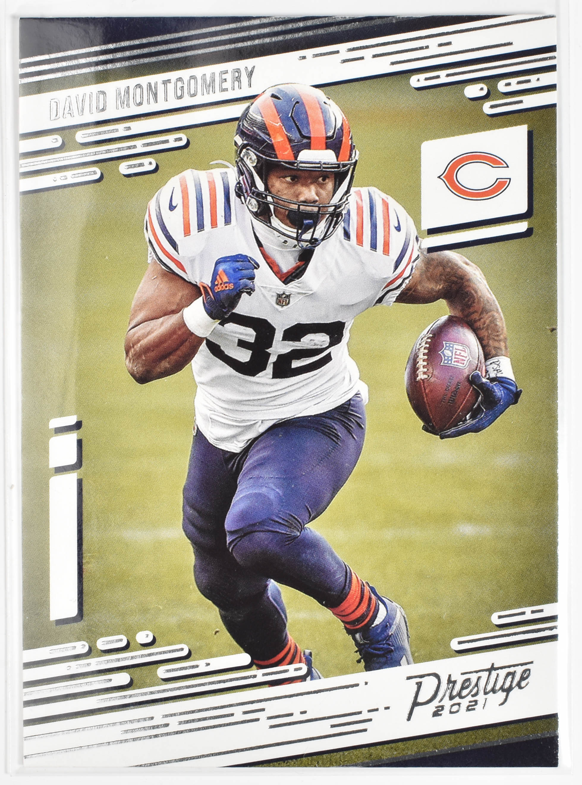 David Montgomery 4 Panini 2021 Prestige Football Chicago Bears
