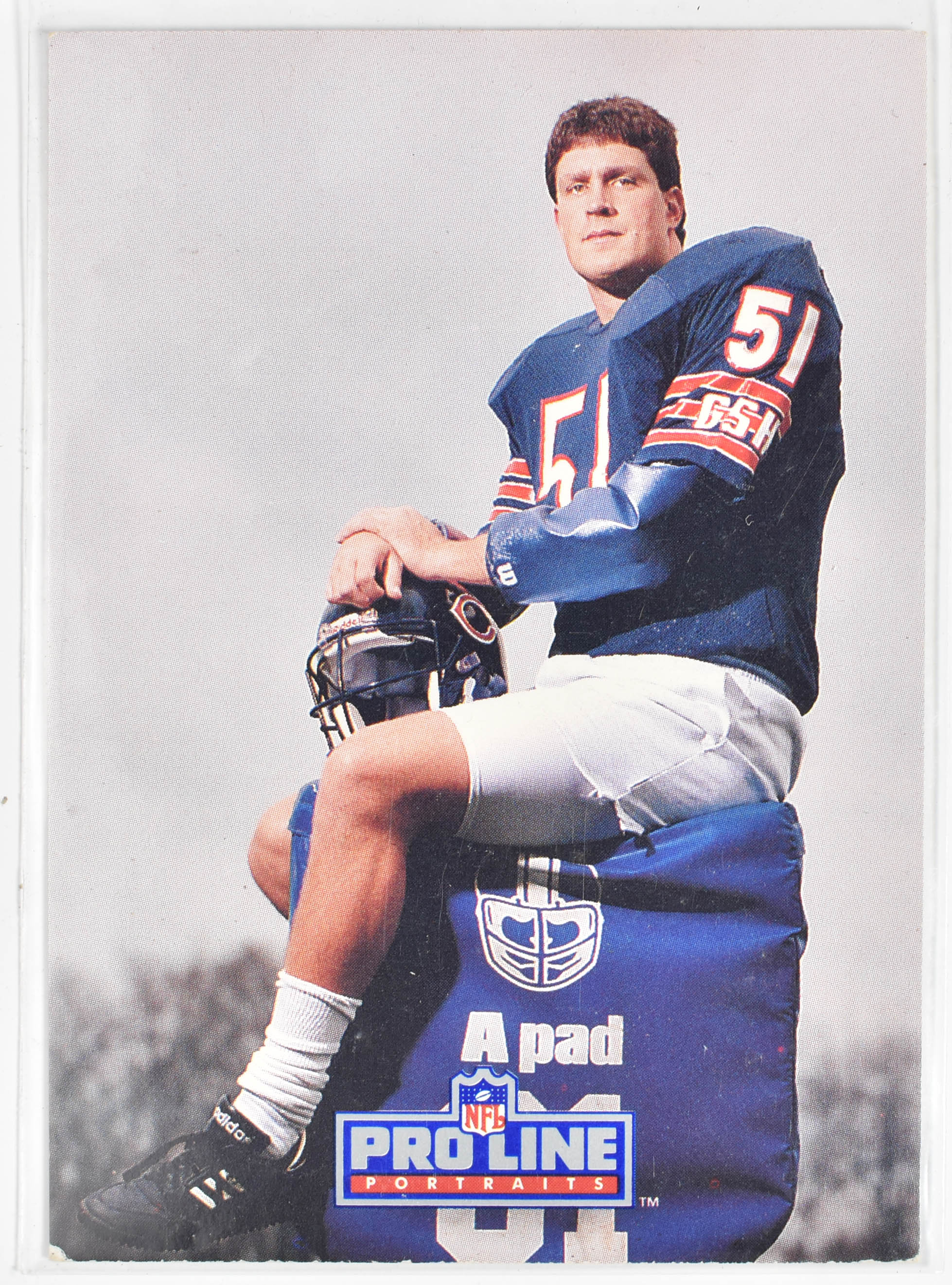 Jim Morrissey 245 Pro Line 1991 Chicago Bears