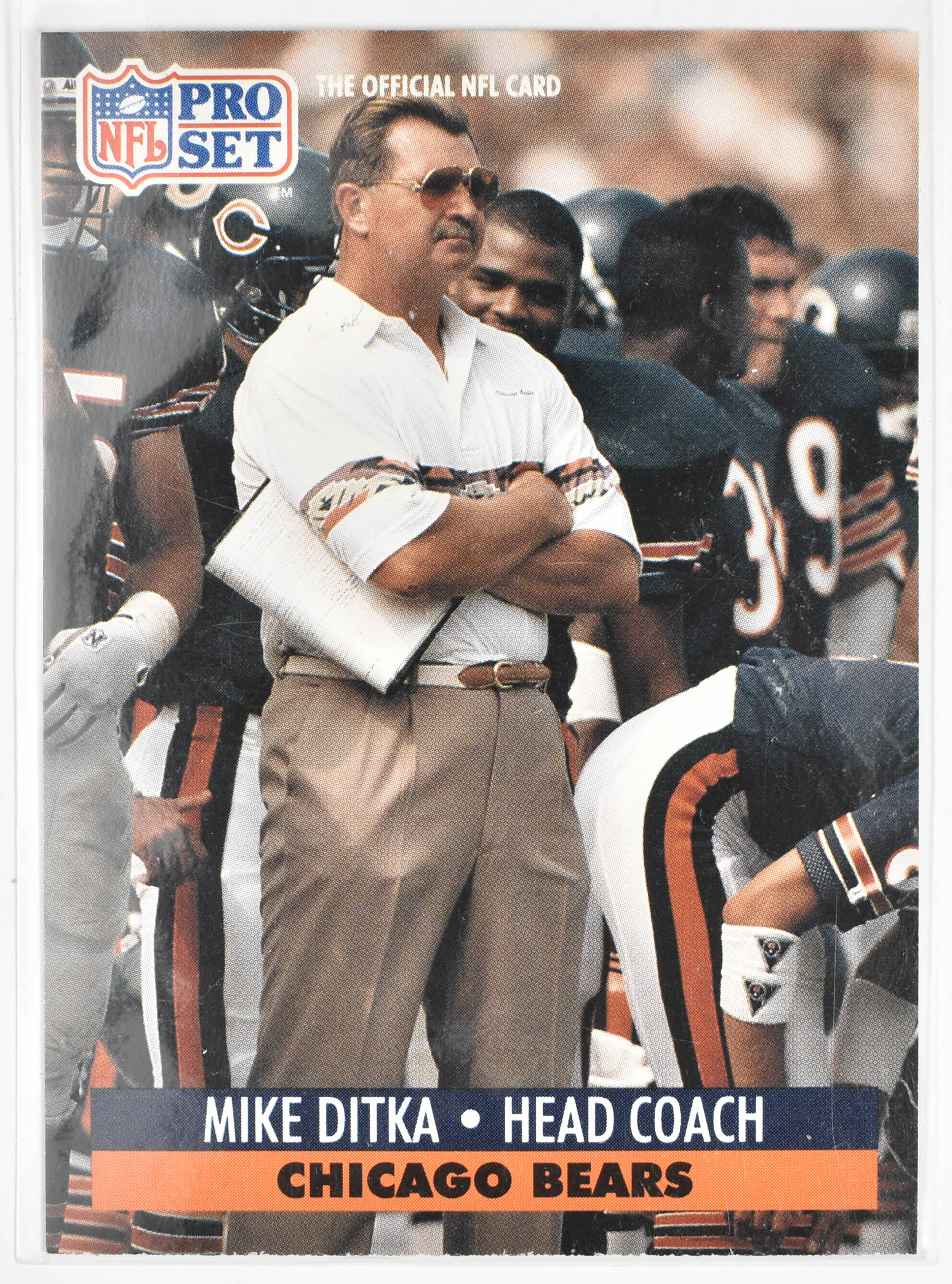 Mike Ditka 108 Pro Set 1991 Chicago Bears