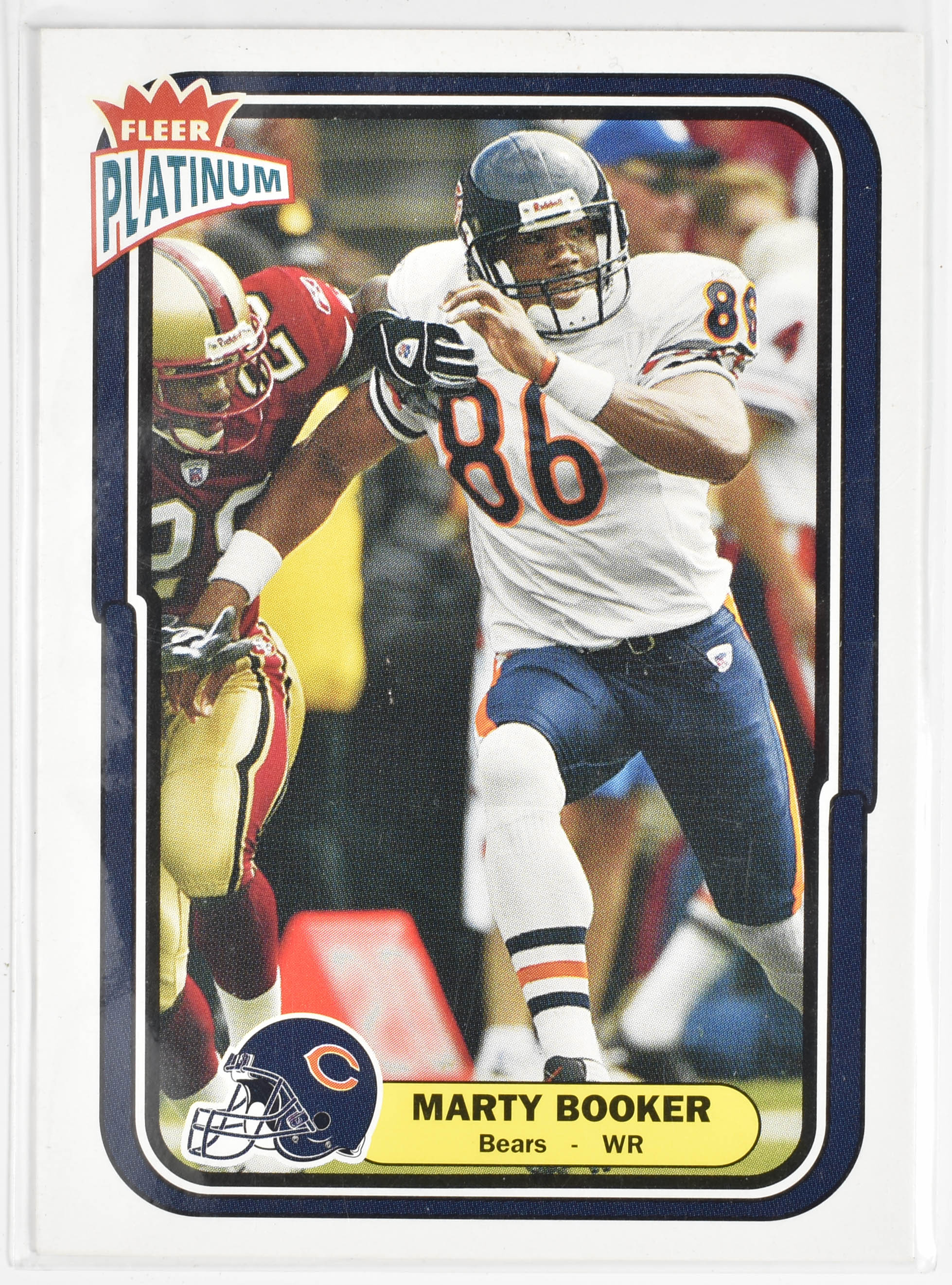 Marty Booker 65 Fleer Platinum 2004 Chicago Bears