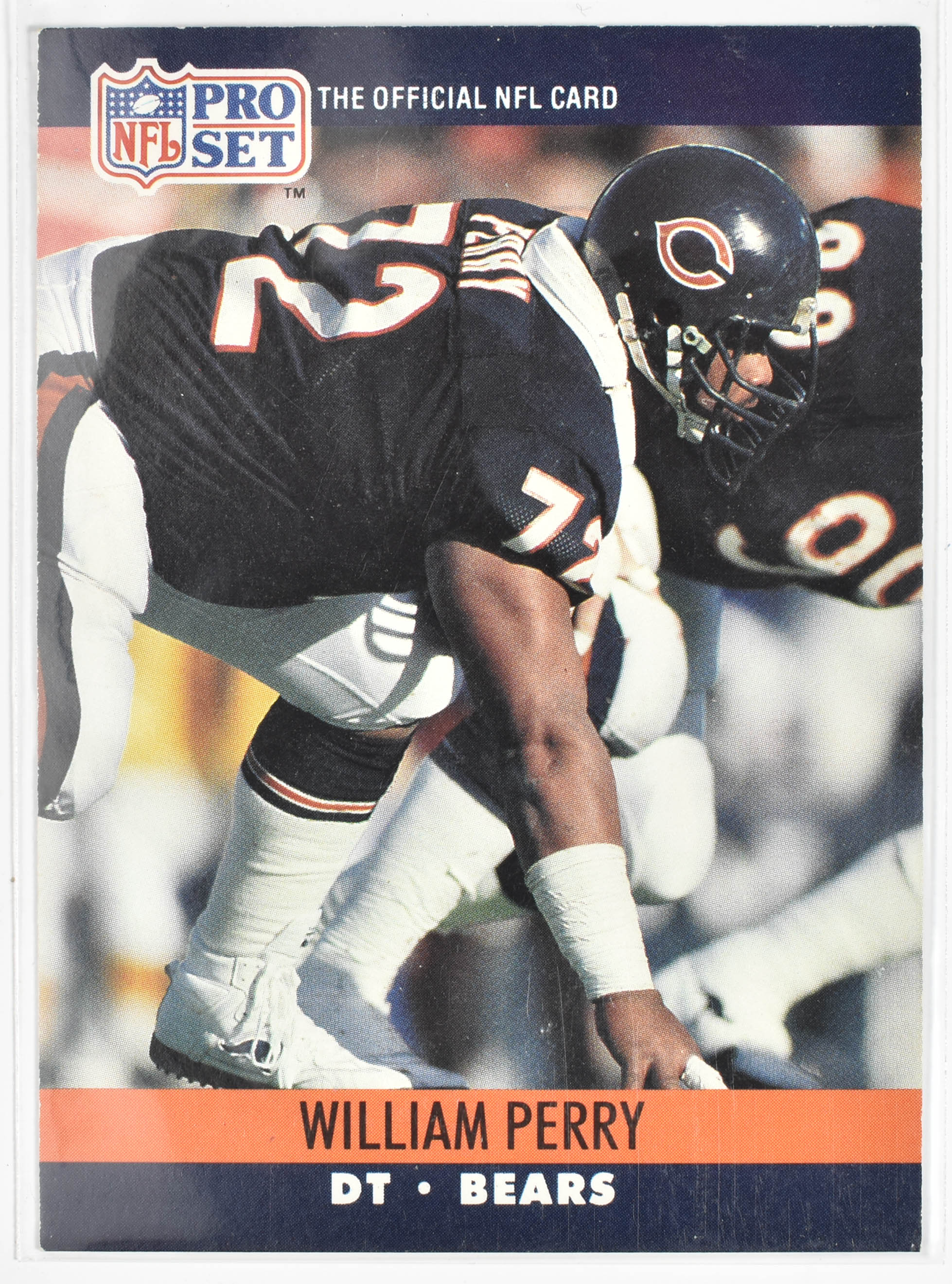 William Perry 455 Pro Set 1990 Chicago Bears