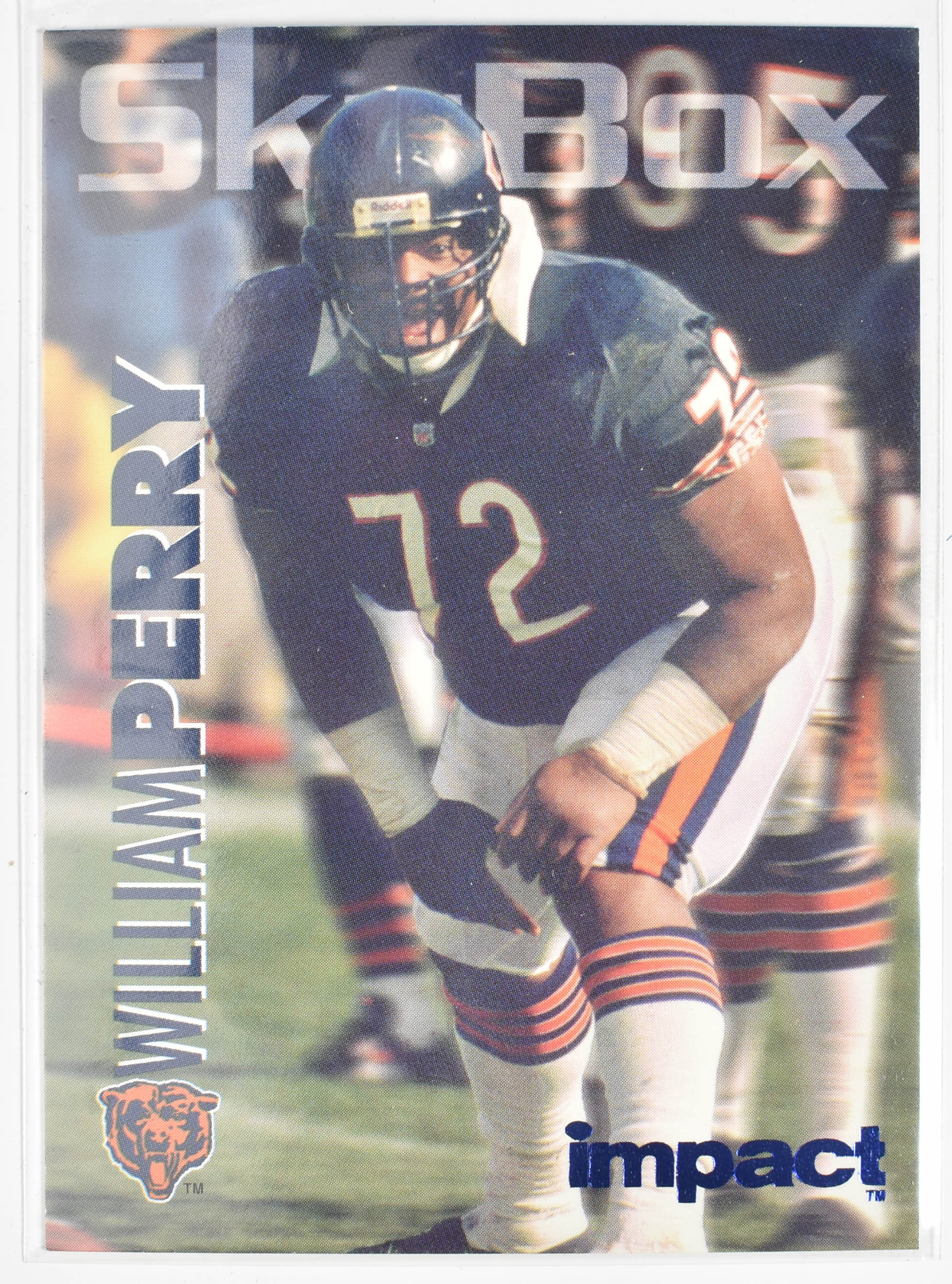 William Perry 40 Sky Box 1993 Chicago Bears