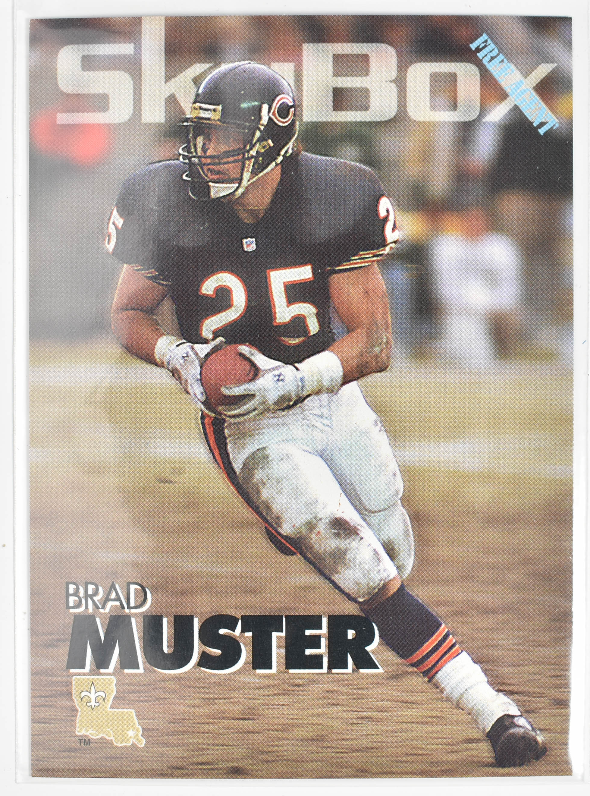 Brad Muster 217 Sky Box 1993 Chicago Bears Free Agent