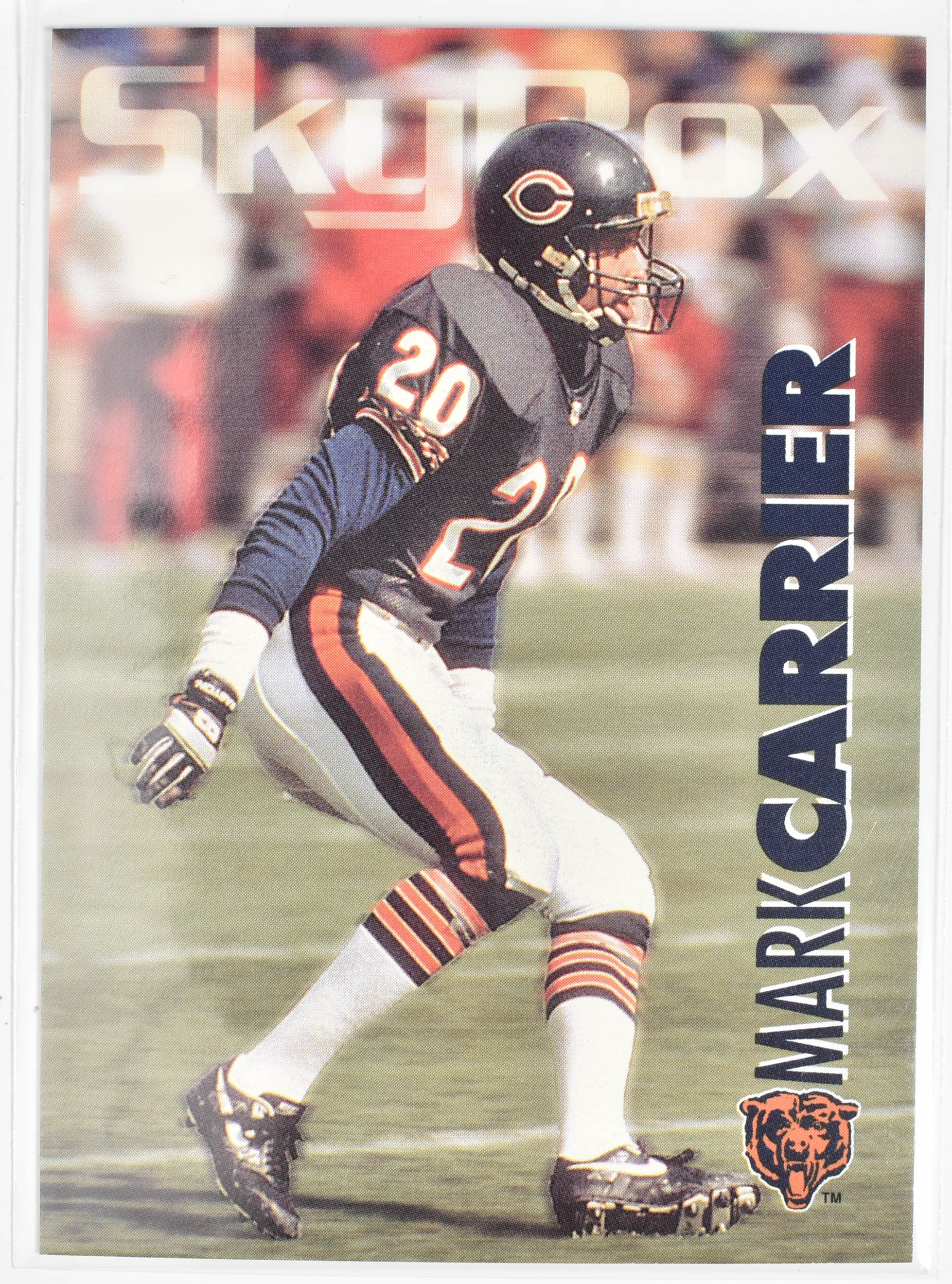 Mark Carrier 34 Skybox 1993 Chicago Bears