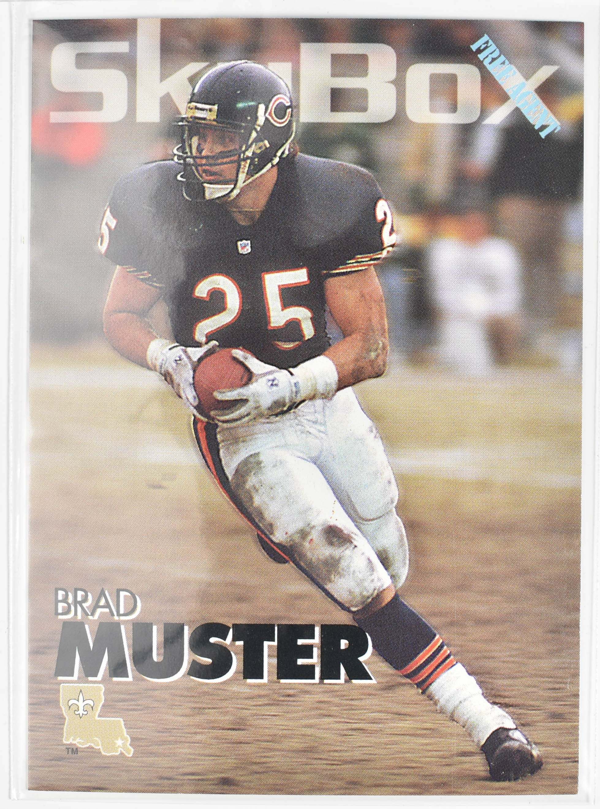 Brad Muster 217 Skybox 93 Chicago Bears