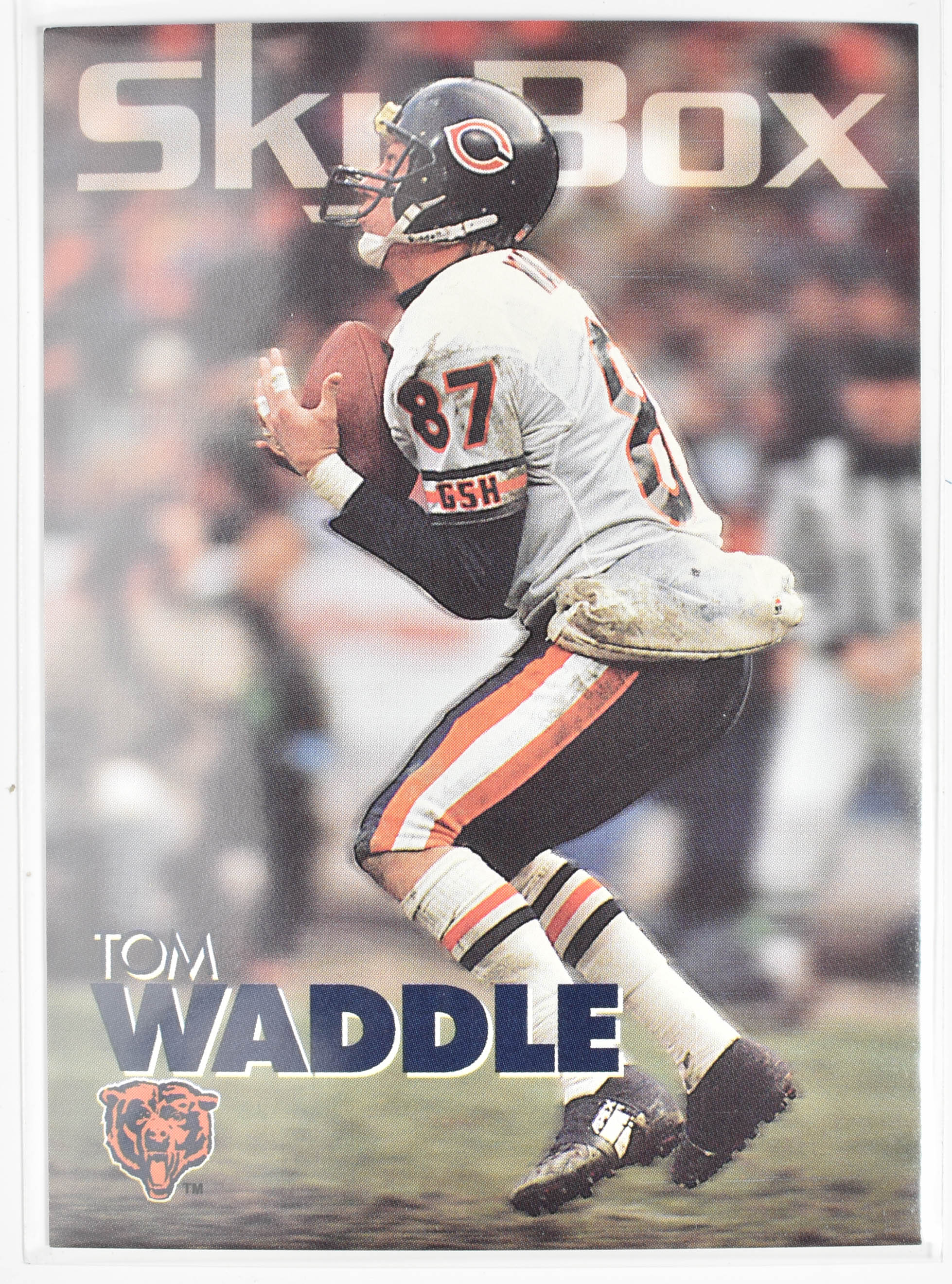 Tom Waddle 42 Skybox 1993 Chicago Bears