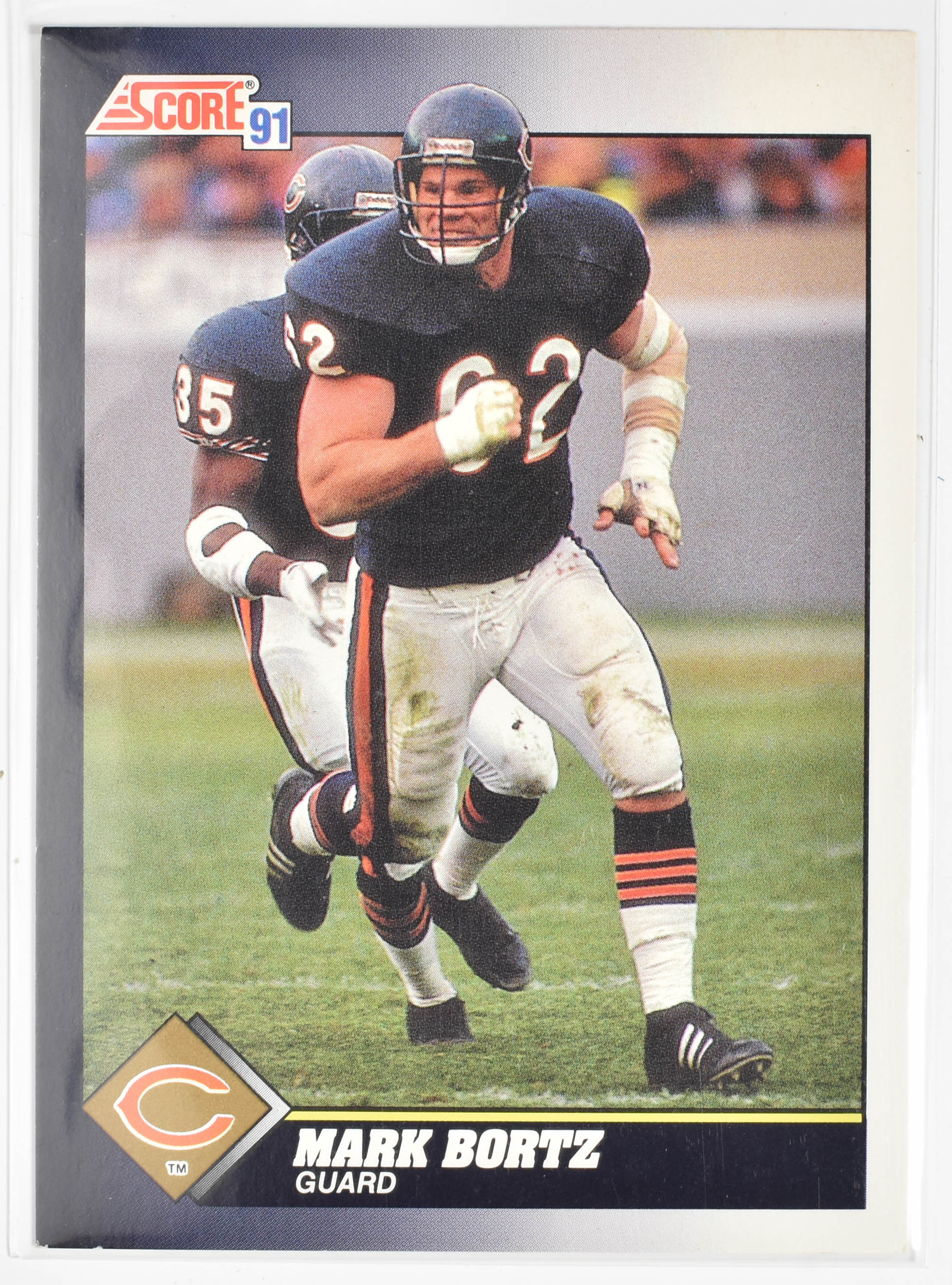 Mark Bortz 465 Score 1991 Chicago Bears
