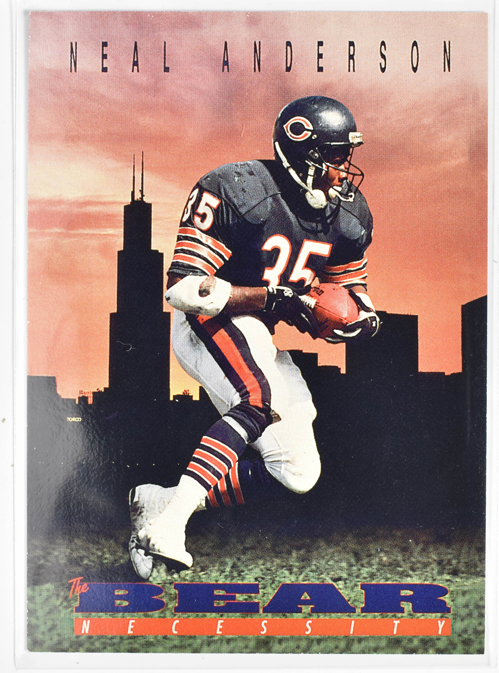 Neal Anderson 023 Prime Time Skybox 1990