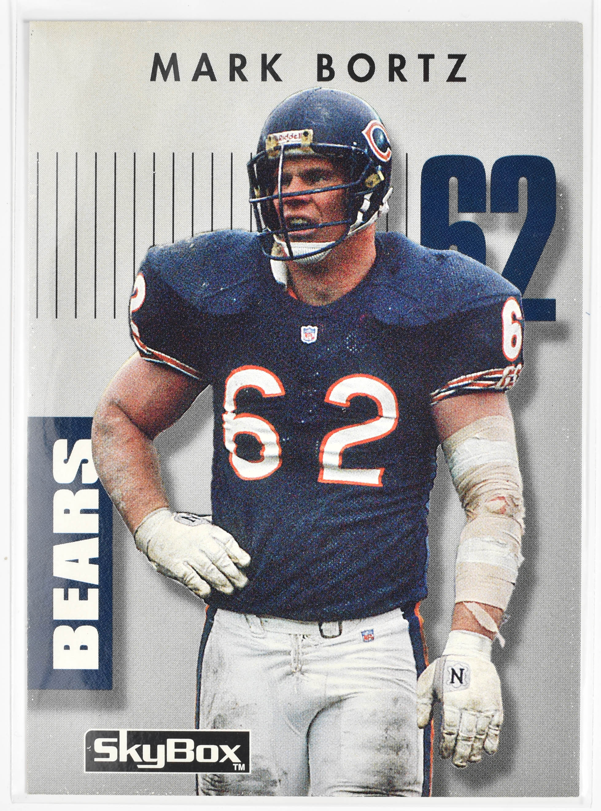 Mark Bortz 329 Skybox 1992 Prime Time Chicago Bears