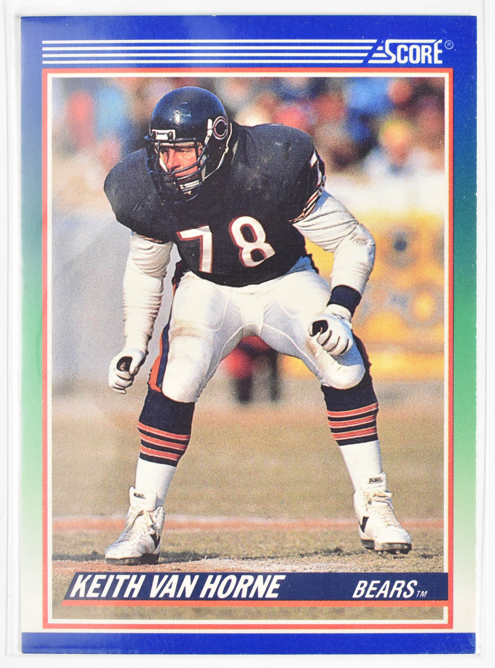 Keith Van Horne 428 Score Chicago Bears 1990