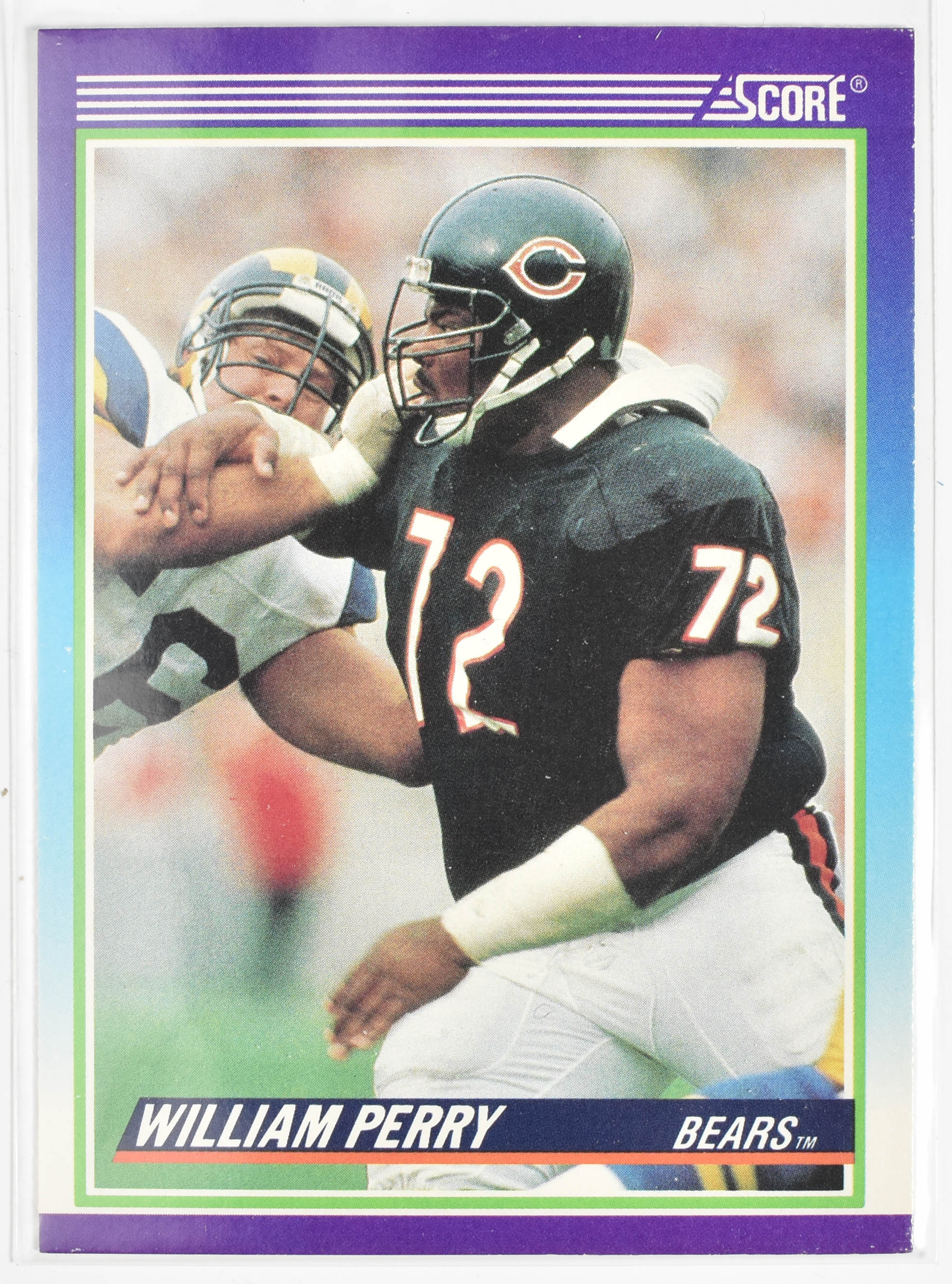 William Perry 509 Score 1990 Chicago Bears