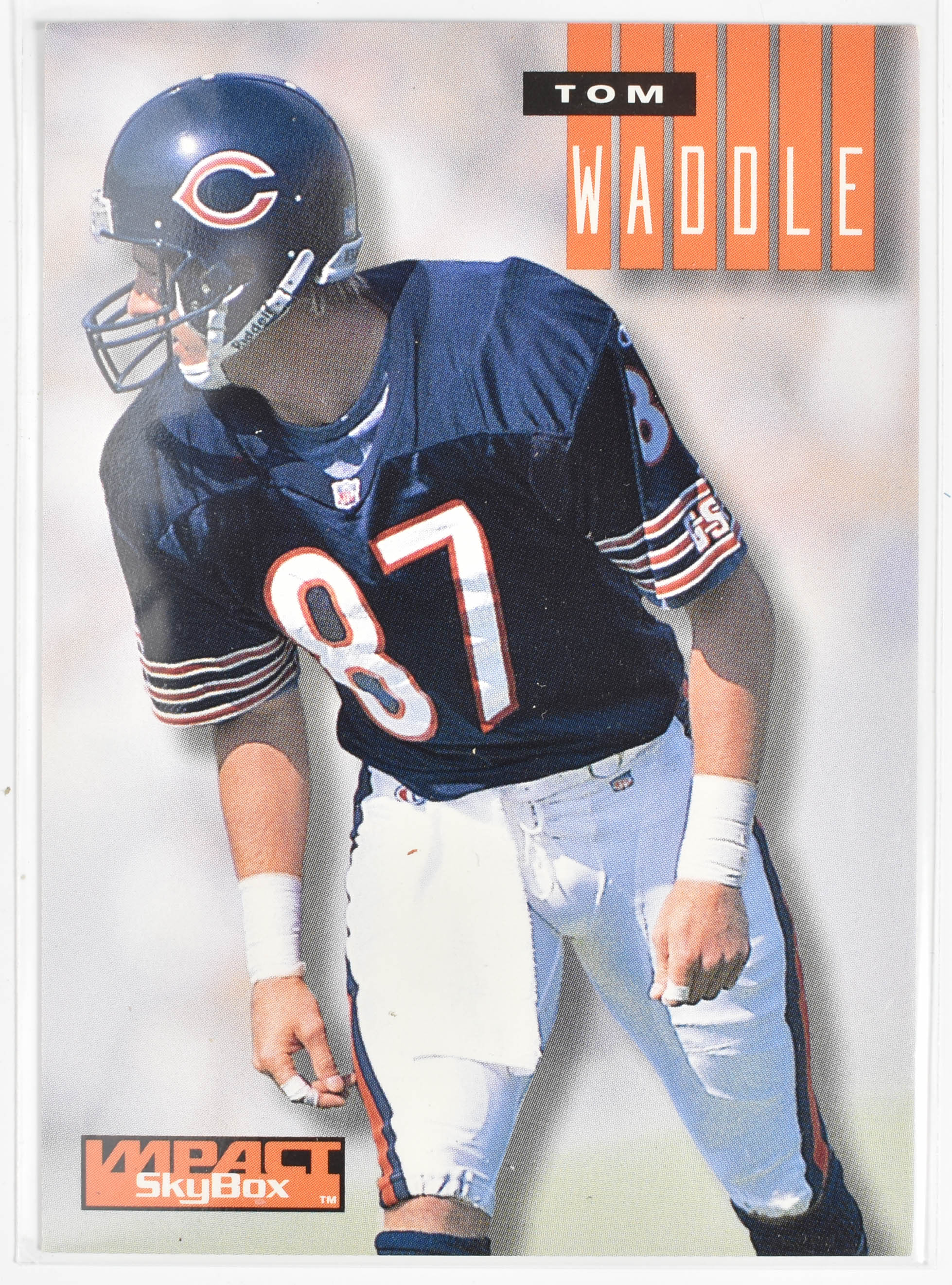 Tom Waddle 37 Skybox 1994 Chicago Bears