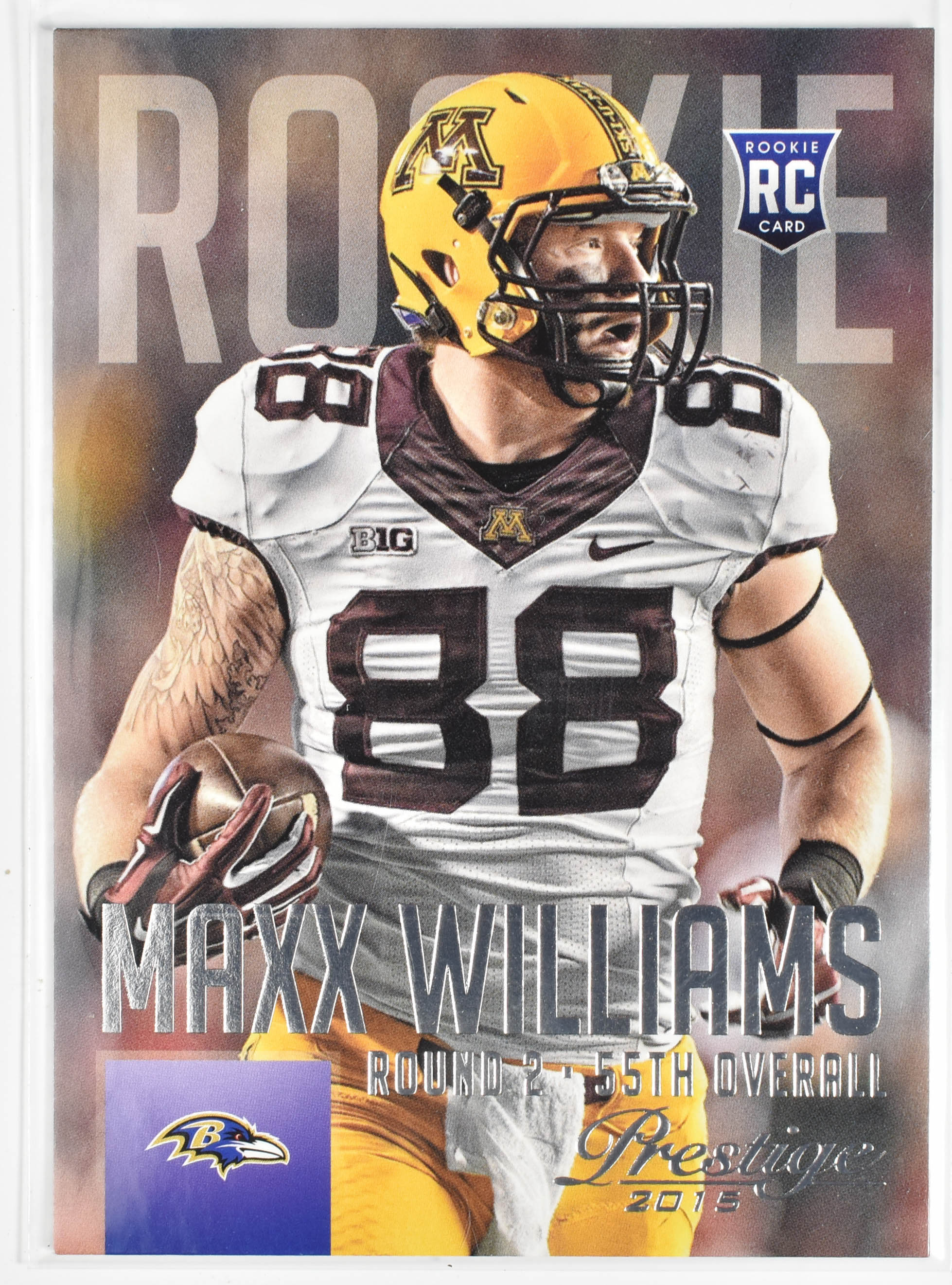 Maxx Williams 269 Rookie Panini Prestige 2015 Ravens