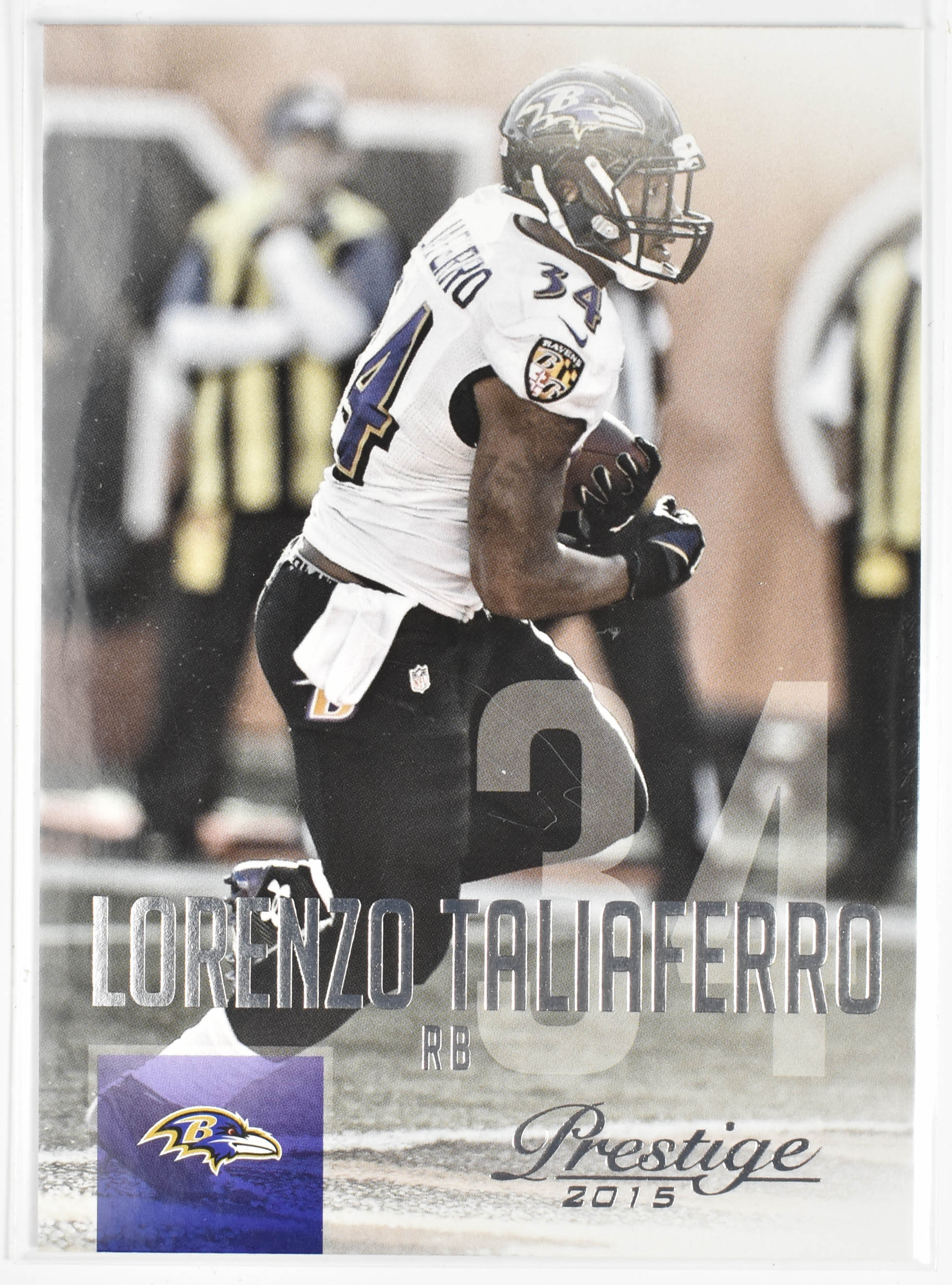 Lorenzo Taliaferro 16 Prestige 2015 Panini Ravens