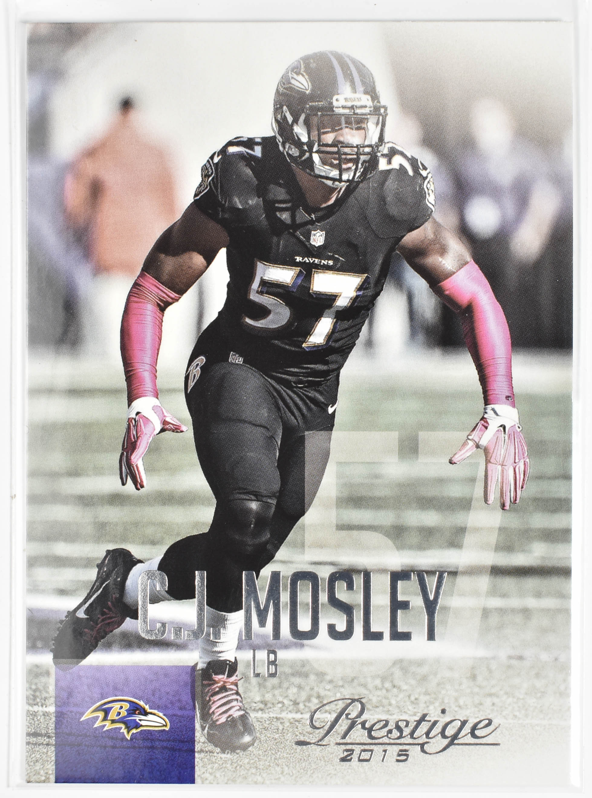 CJ Mosley 62 Panini 2015 Prestige Football Ravens