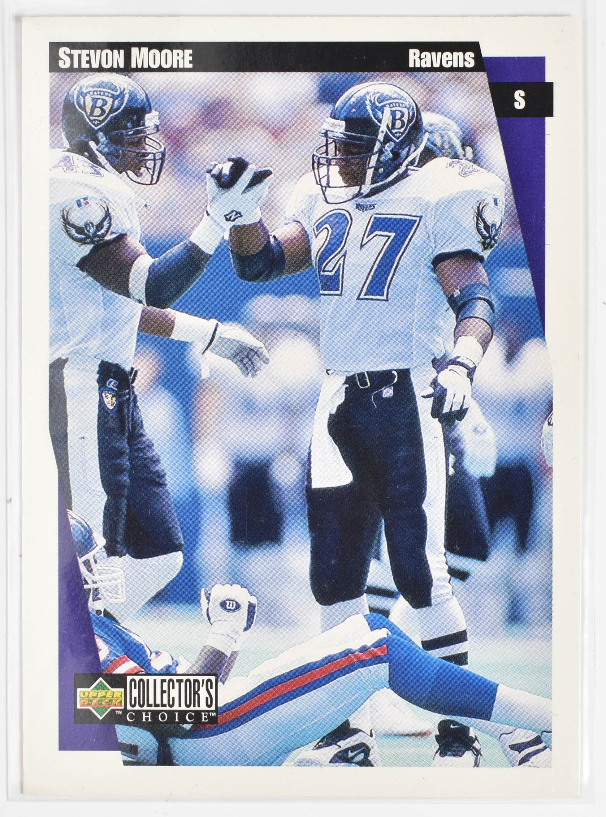 Stevon Moore 264 Upper Deck 1997 BA6 Ravens