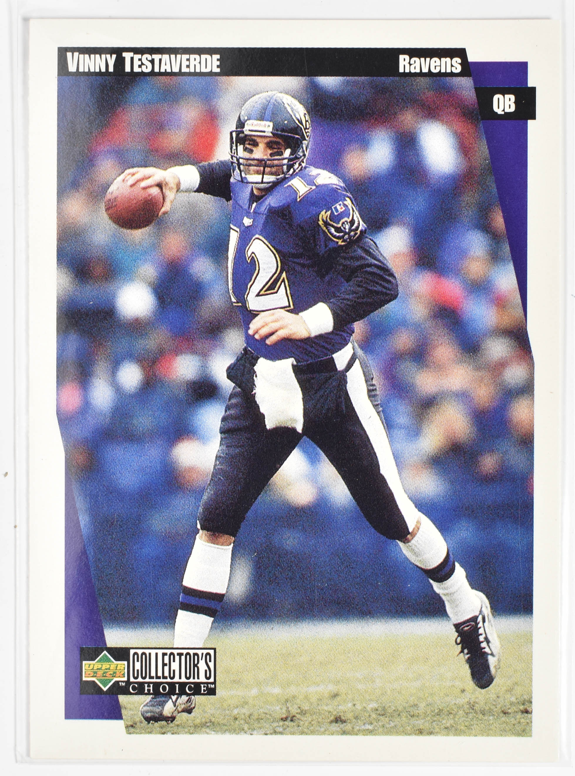 Vinny Testaverde 259 Upper Deck Ravens 1997