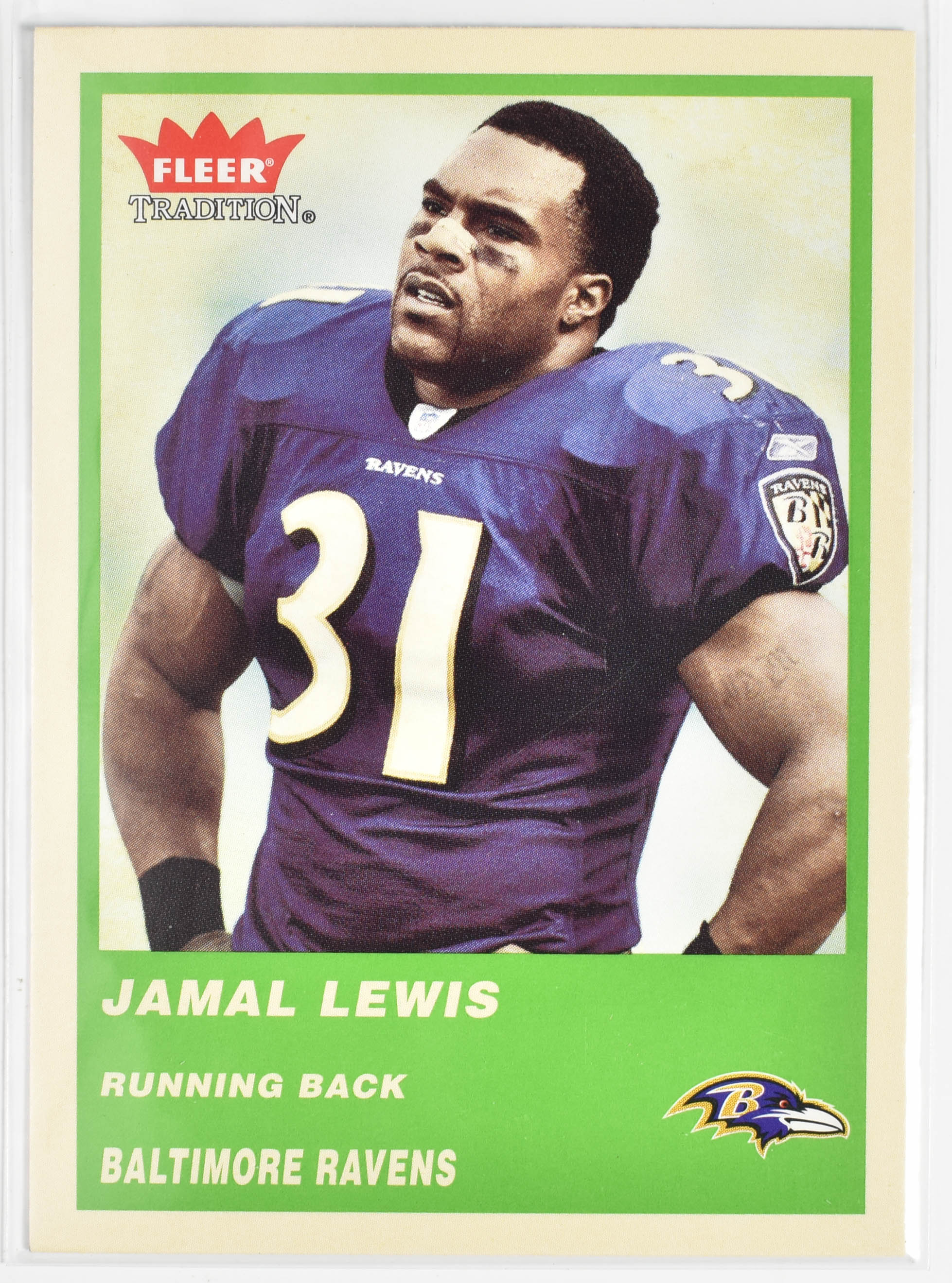 Jamal Lewis 94 Fleer 2004 Tradition Ravens