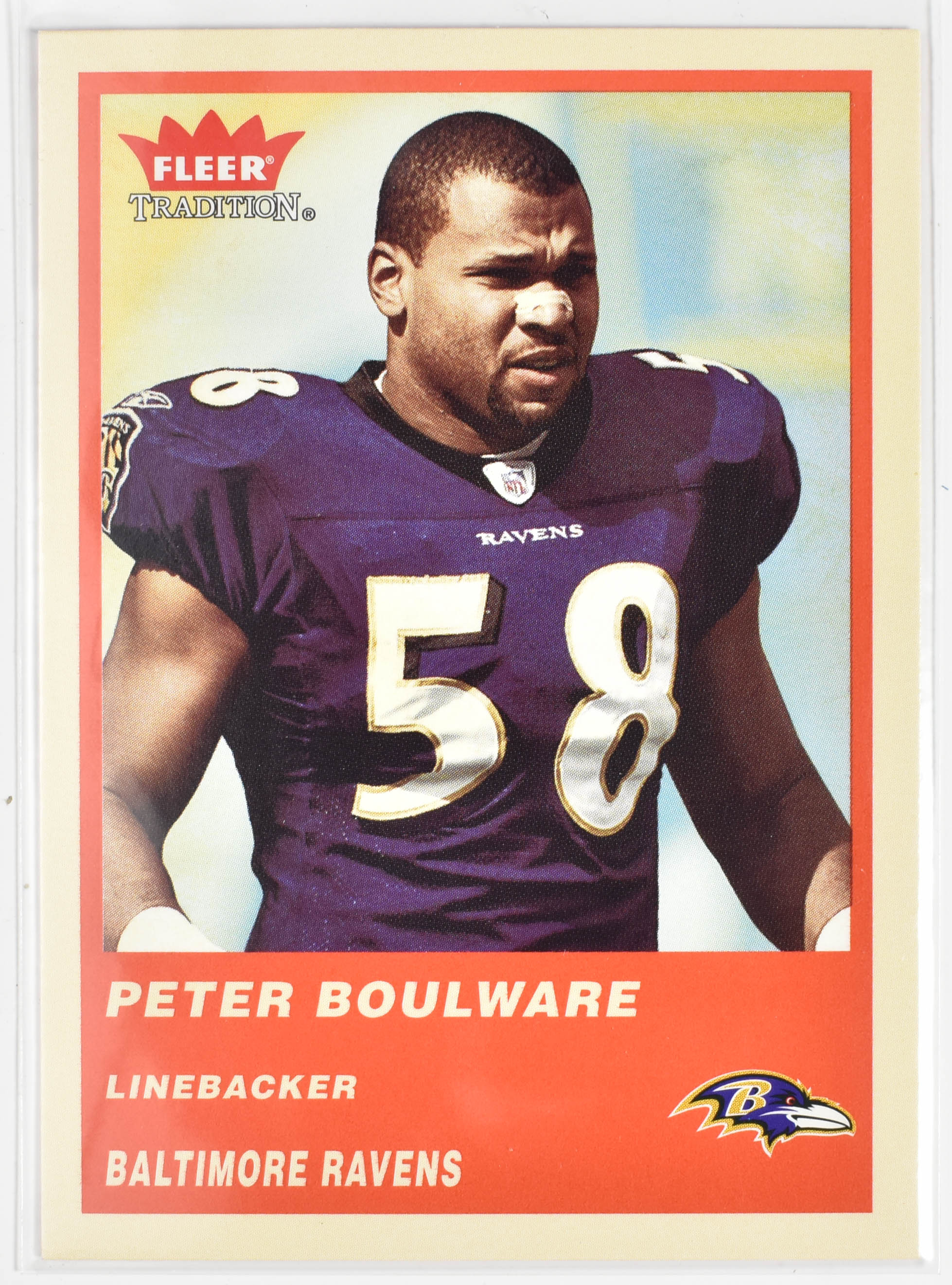 Peter Boulware 234 Fleer Tradition 2004 Skybox