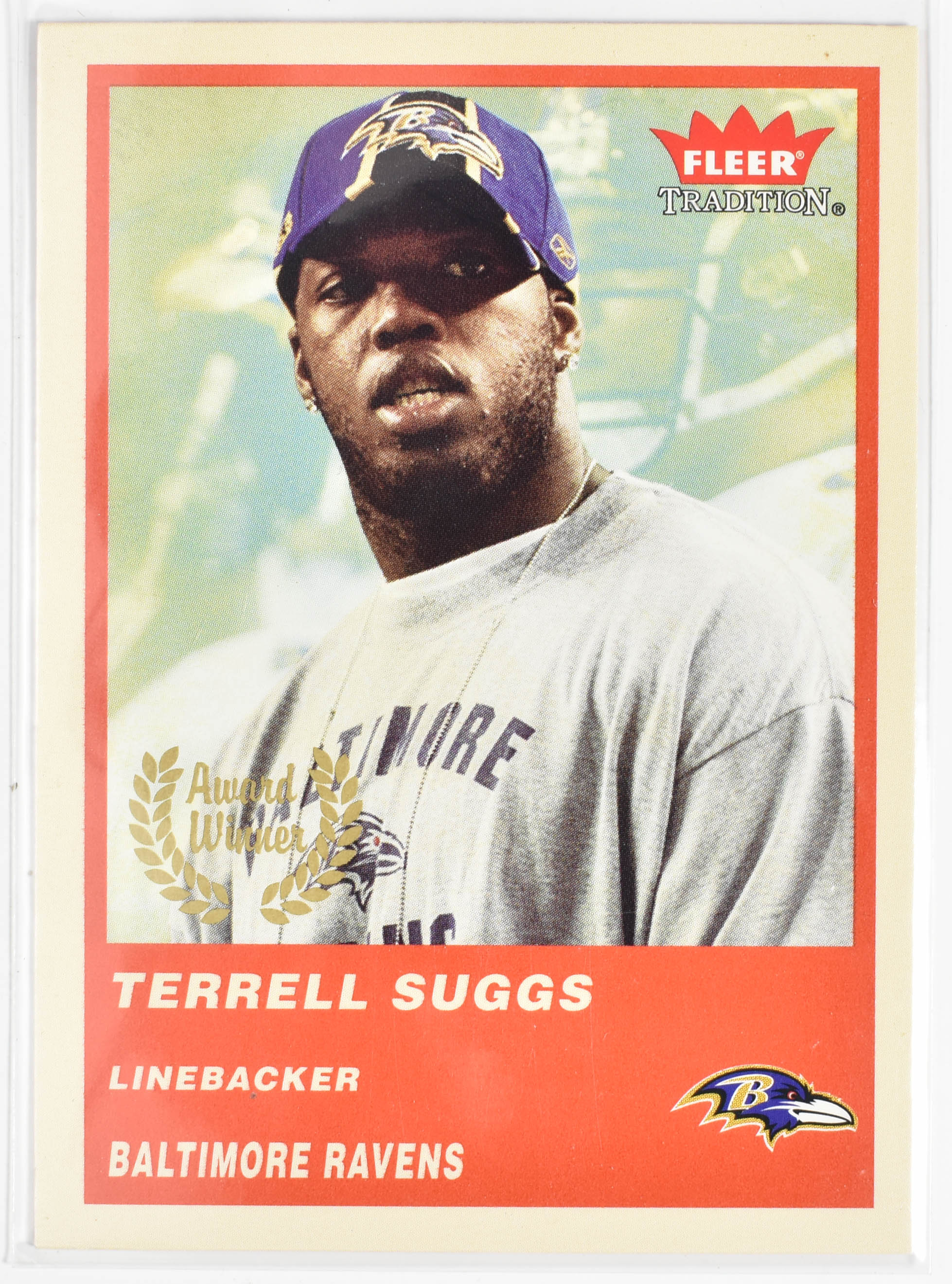 Terrell Suggs 330 Fleer Tradition 2004 Ravens