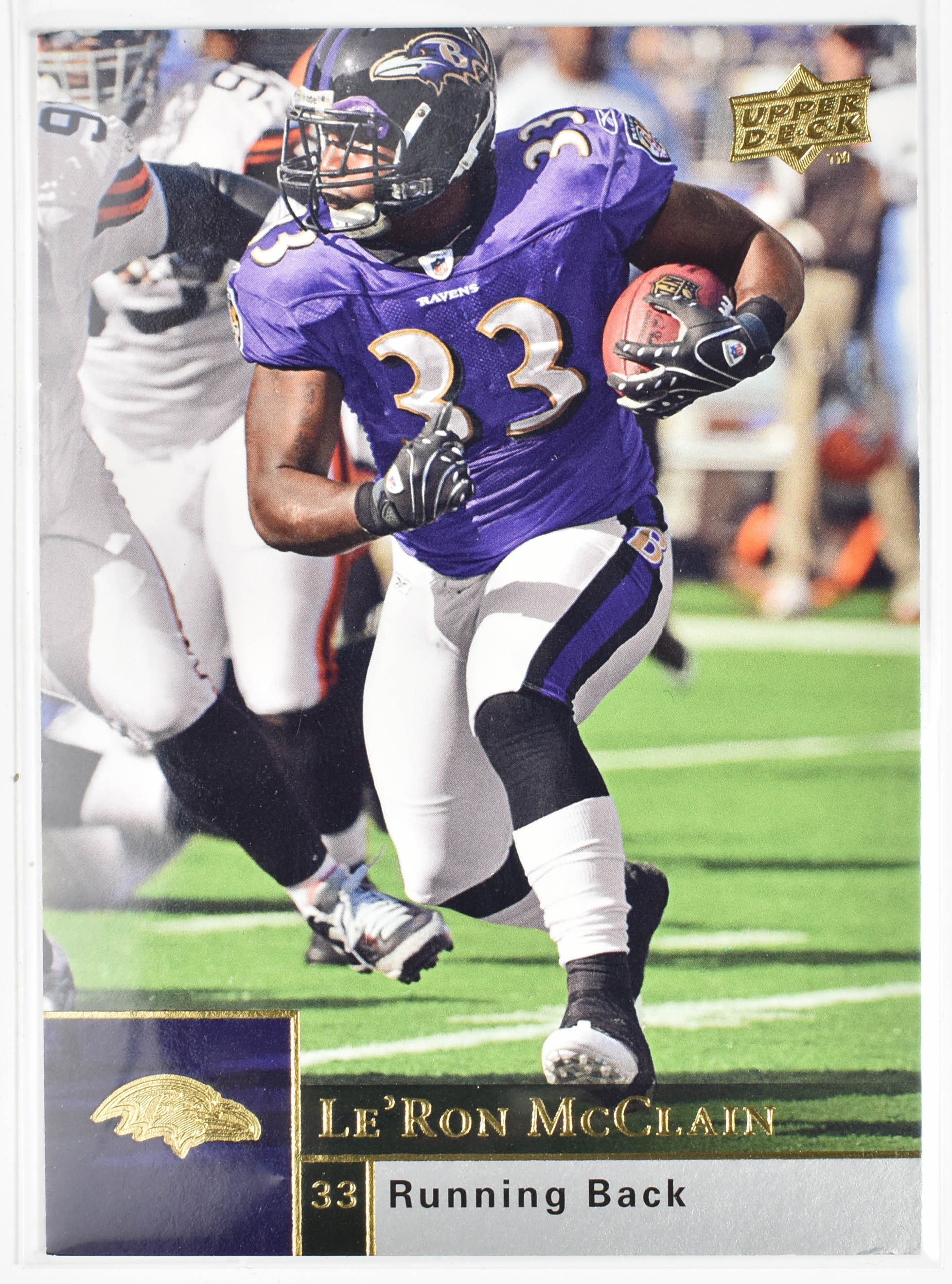 Le Ron McClain 17 Upper Deck 2009 7M37P