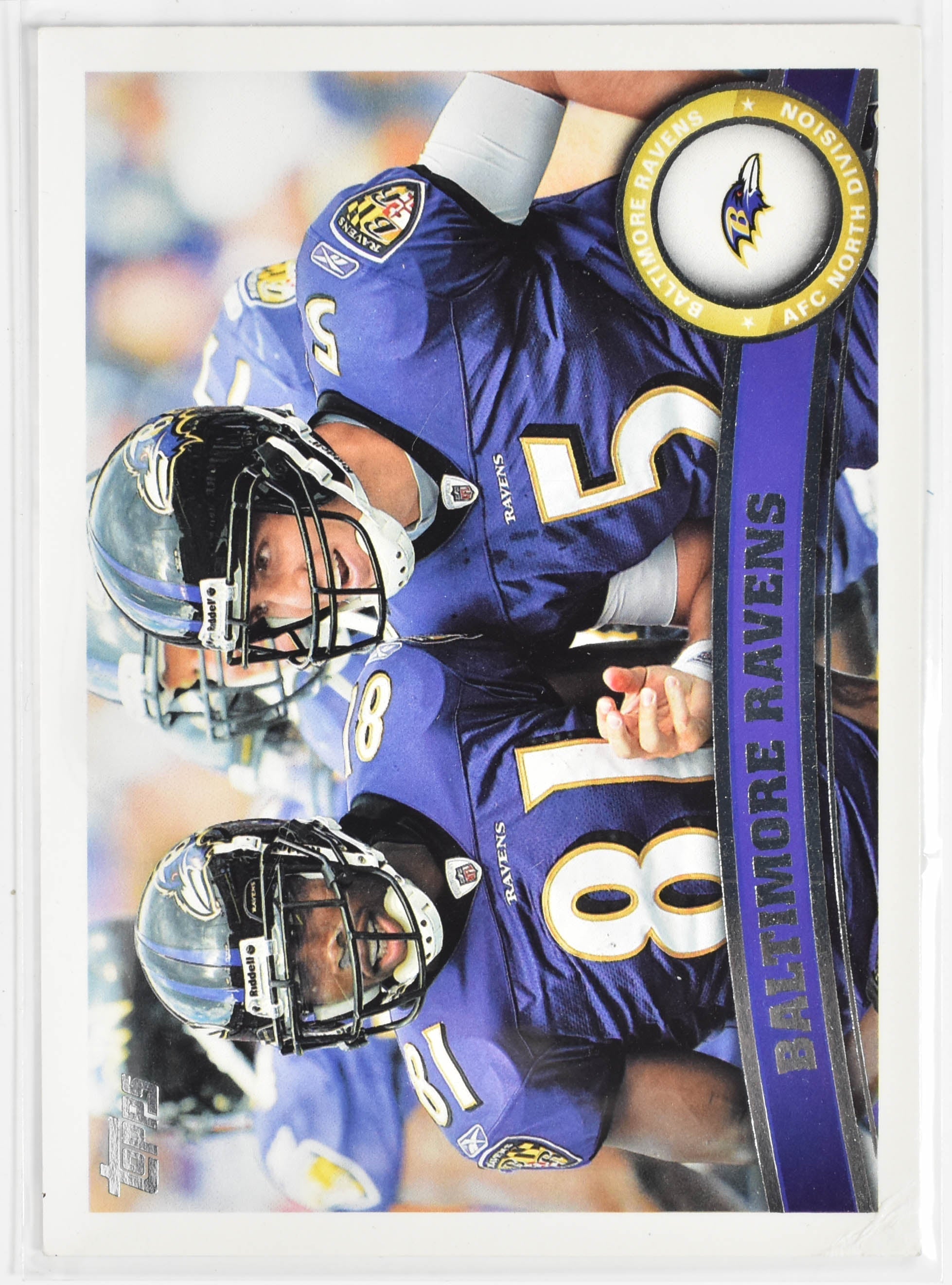 Baltimore Ravens 53 Topps 2011 Team Leaders