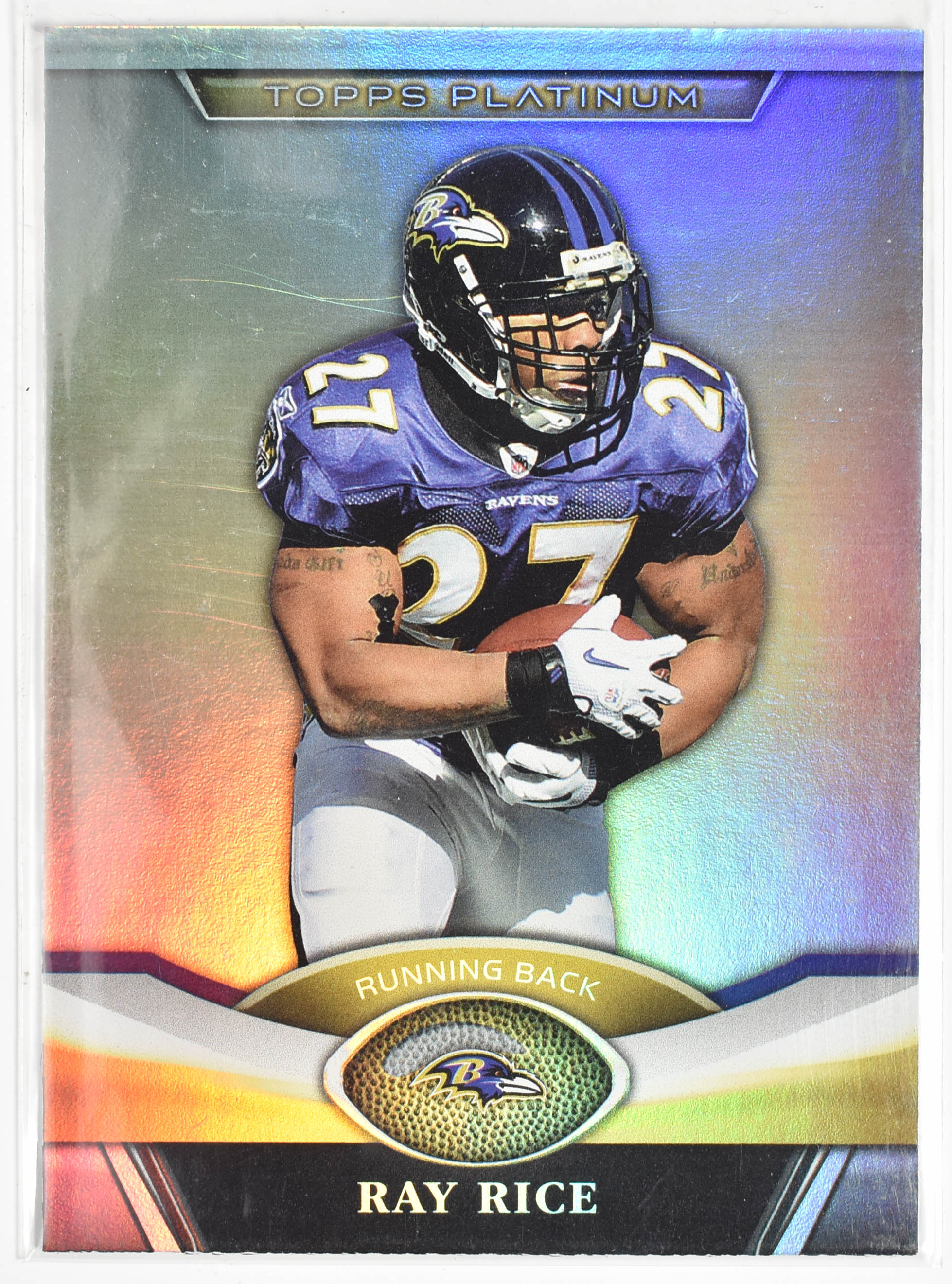 Ray Rice Topps Platinum 20 Topps 2011 Ravens