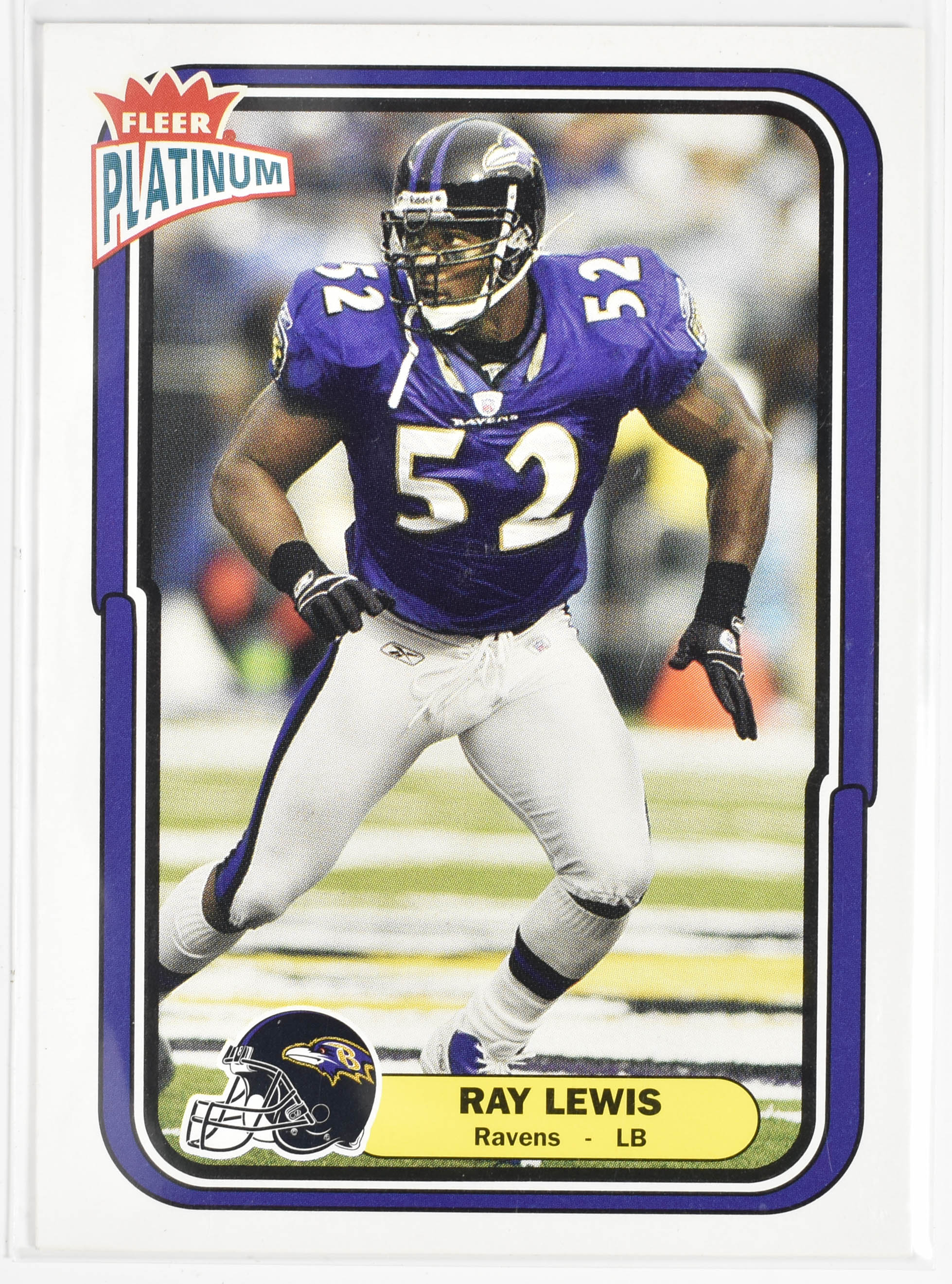 Ray Lewis 76 Fleer Platinum 2004 Ravens