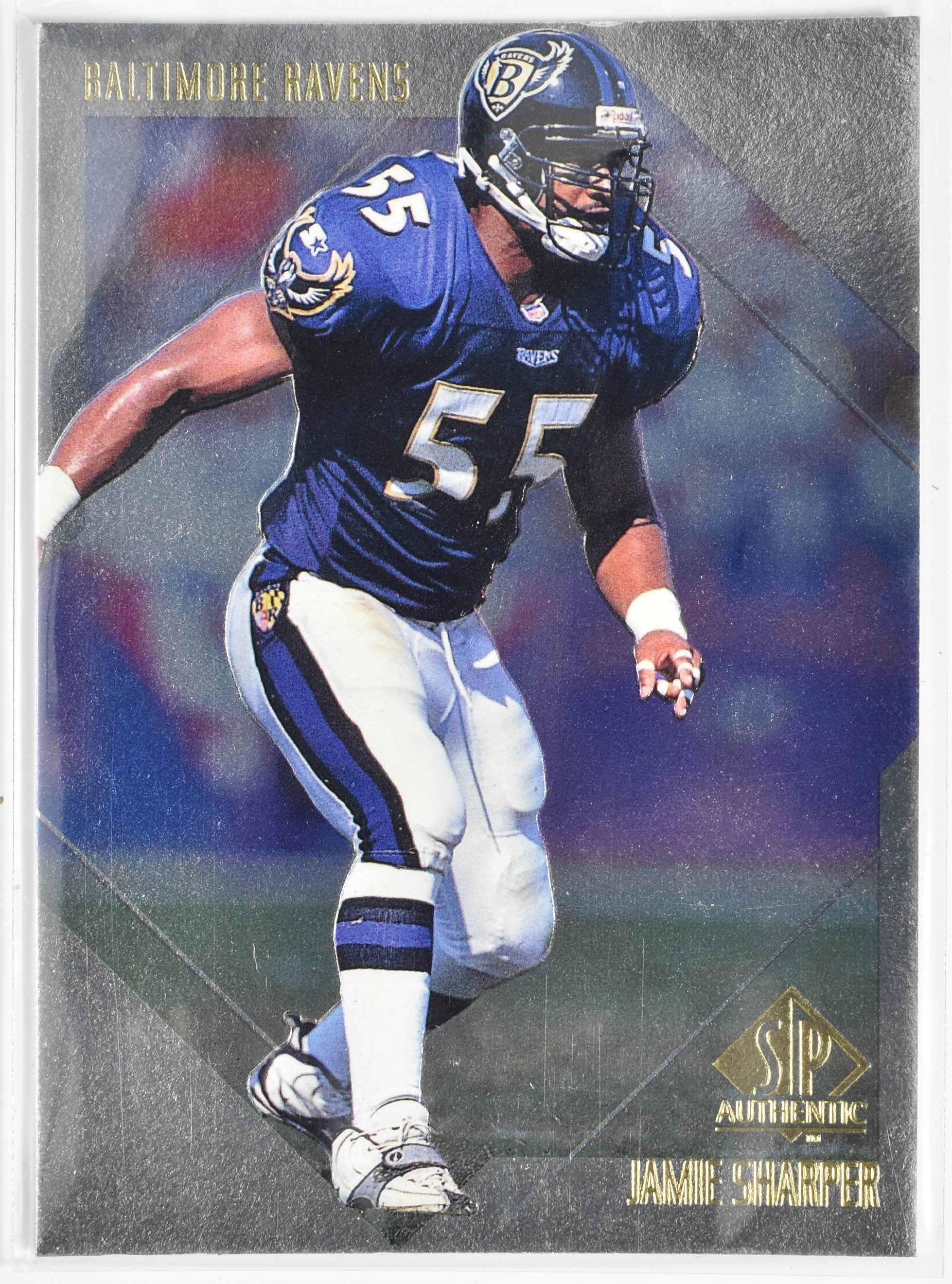 Jamie Sharper 45 SP Authentic 1997 Upper Deck Ravens