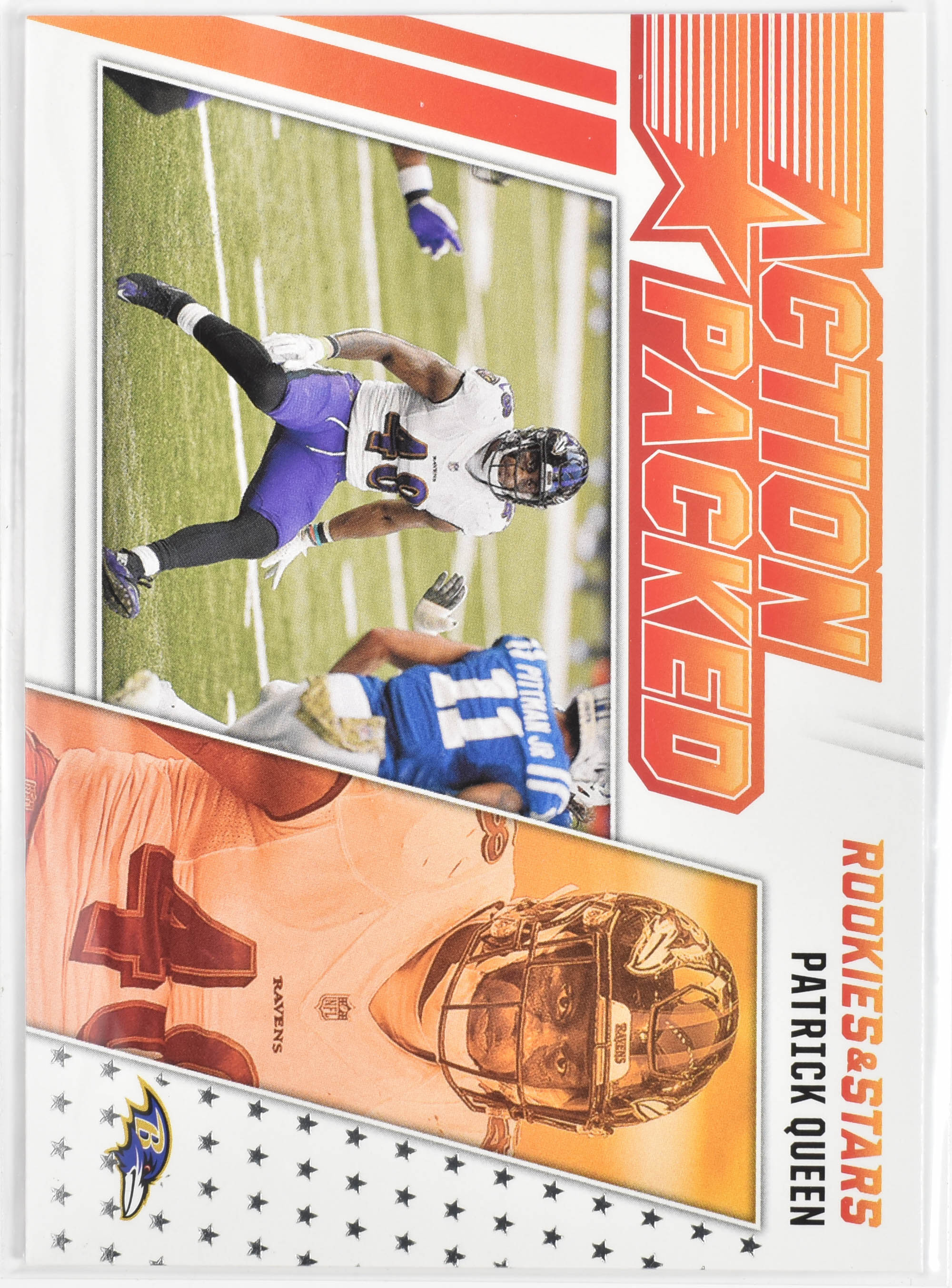 Patrick Queen AP15 2021 Action Packed Rookies and Stars