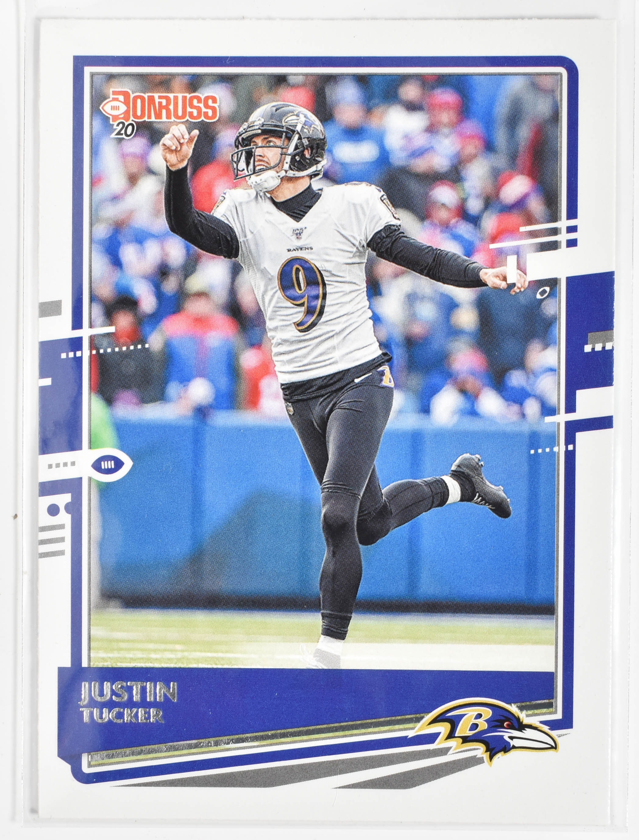 Justin Tucker 37 Panini Donruss 2020