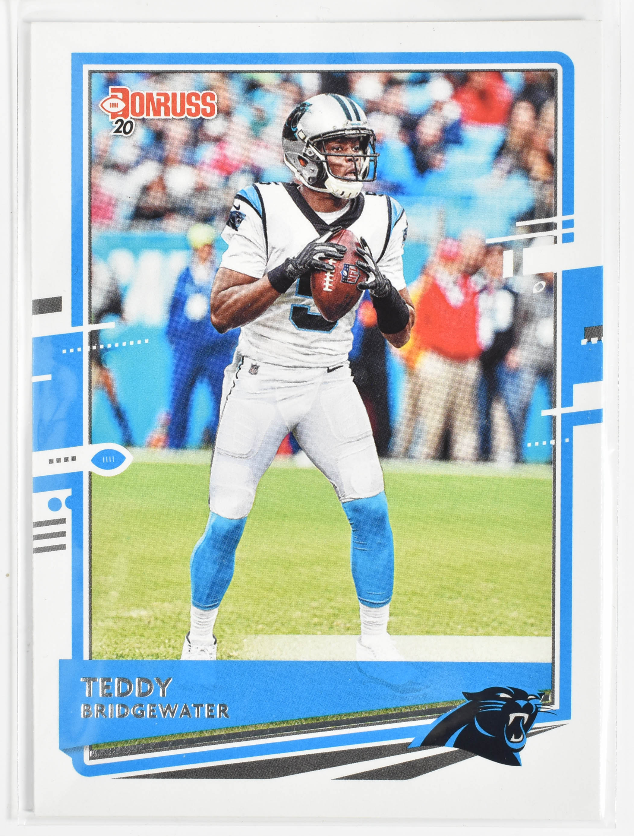 Teddy Bridgewater 49 Panini 2020 Donruss Football Panthers
