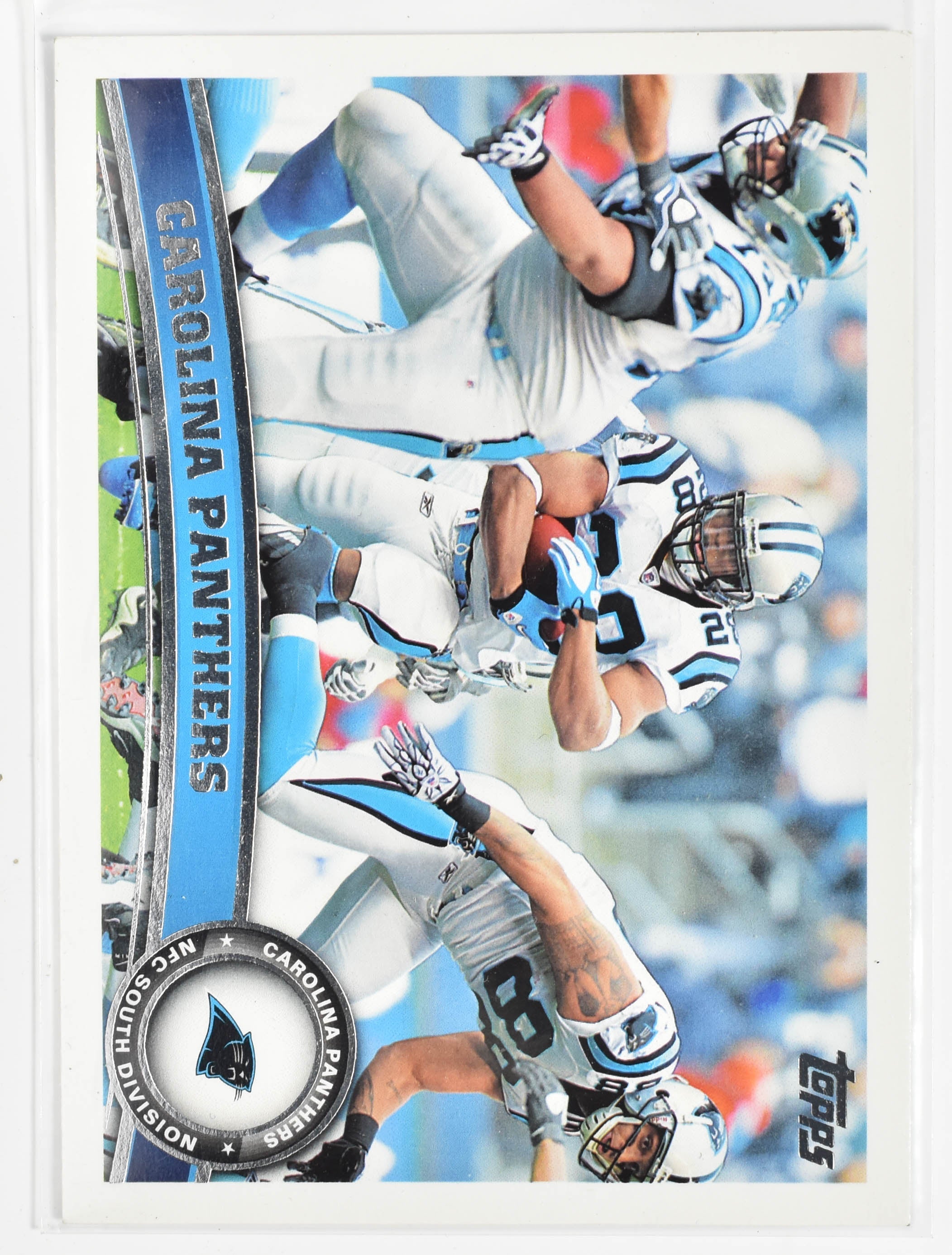 Carolina Panthers 199 Topps 2011 Team Leaders