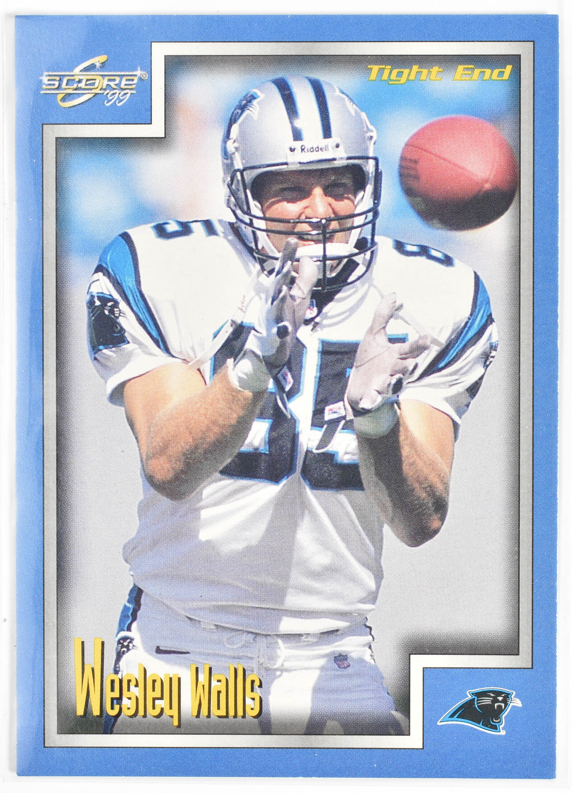 Wesley Walls 96 Score 1999 Panthers