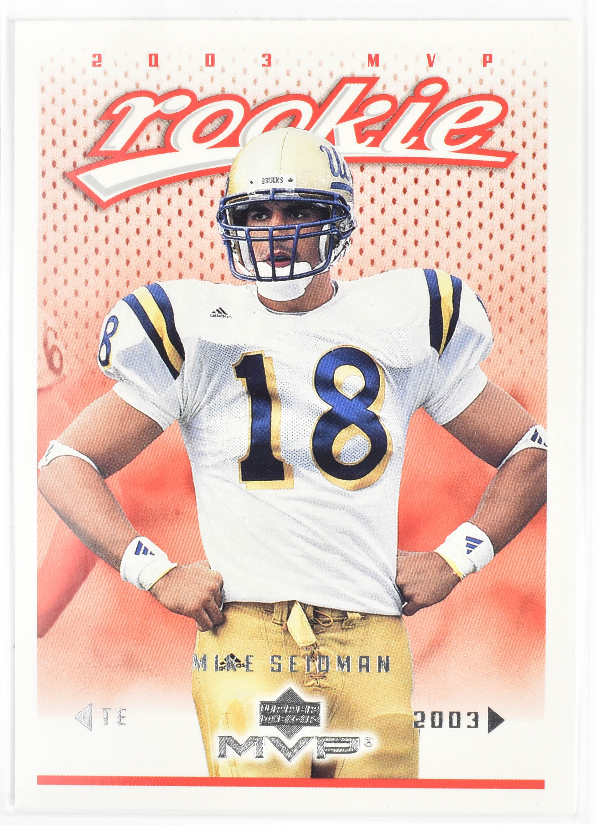 Mike Seidman 410 Upper Deck 2003 Rookie