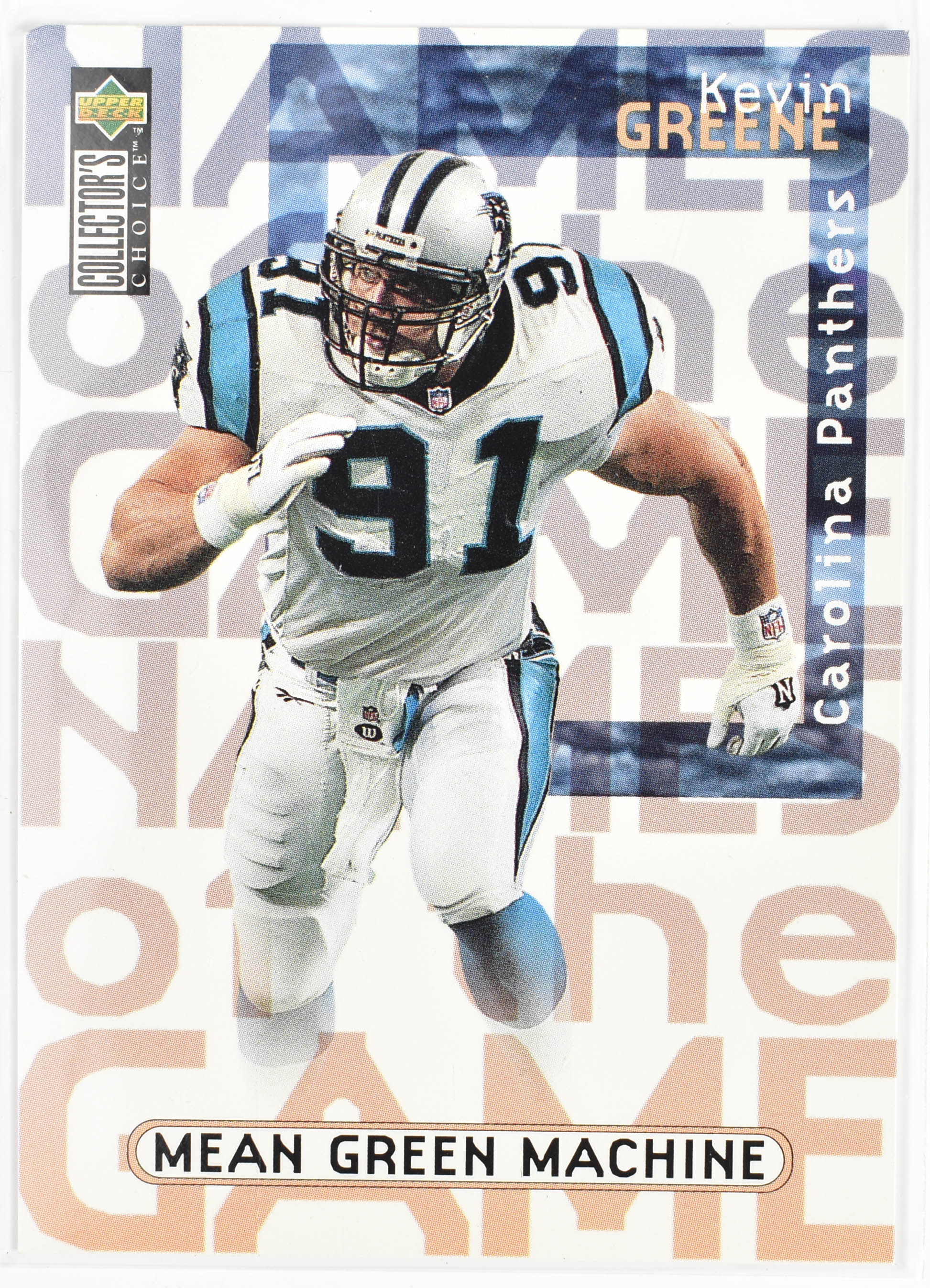 Kevin Greene 75 Upper Deck 1997 Panthers