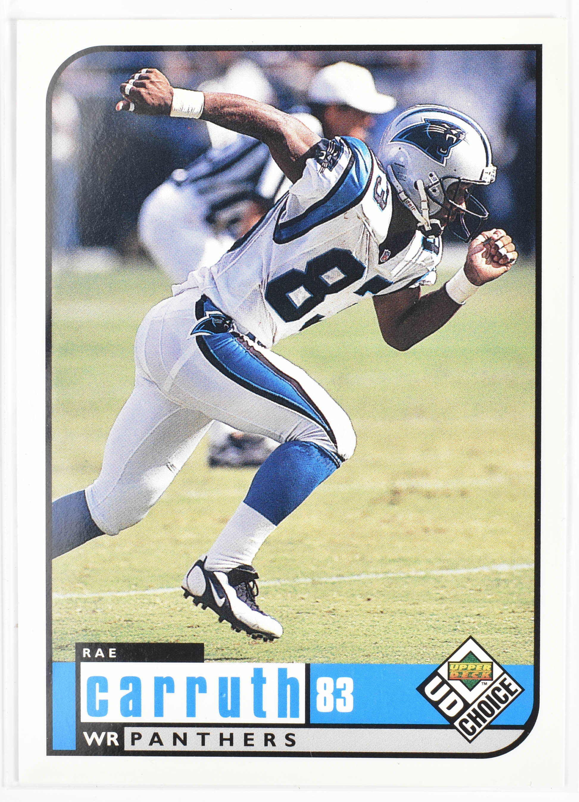 Rae Carruth 26 Upper Deck 1998 Panthers