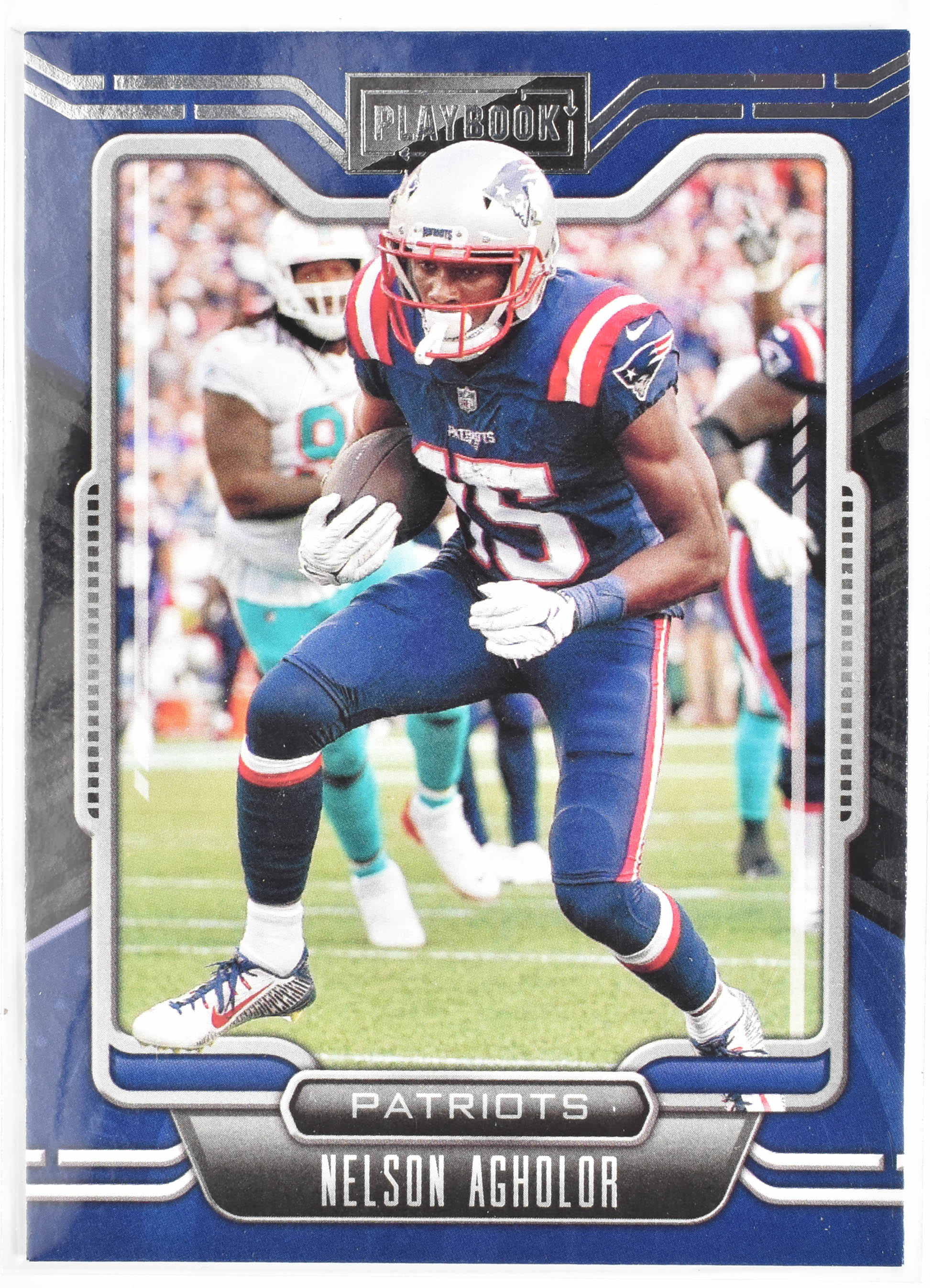 Nelson Agholor 78 Patriots 2021 Panini Playbook Football