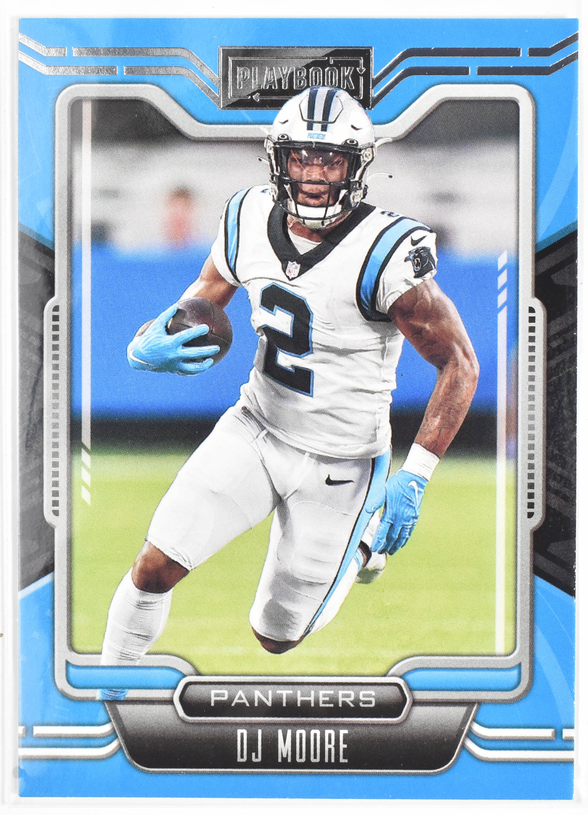 DJ Moore 11 Carolina Panthers 2021 Panini Playbook Football