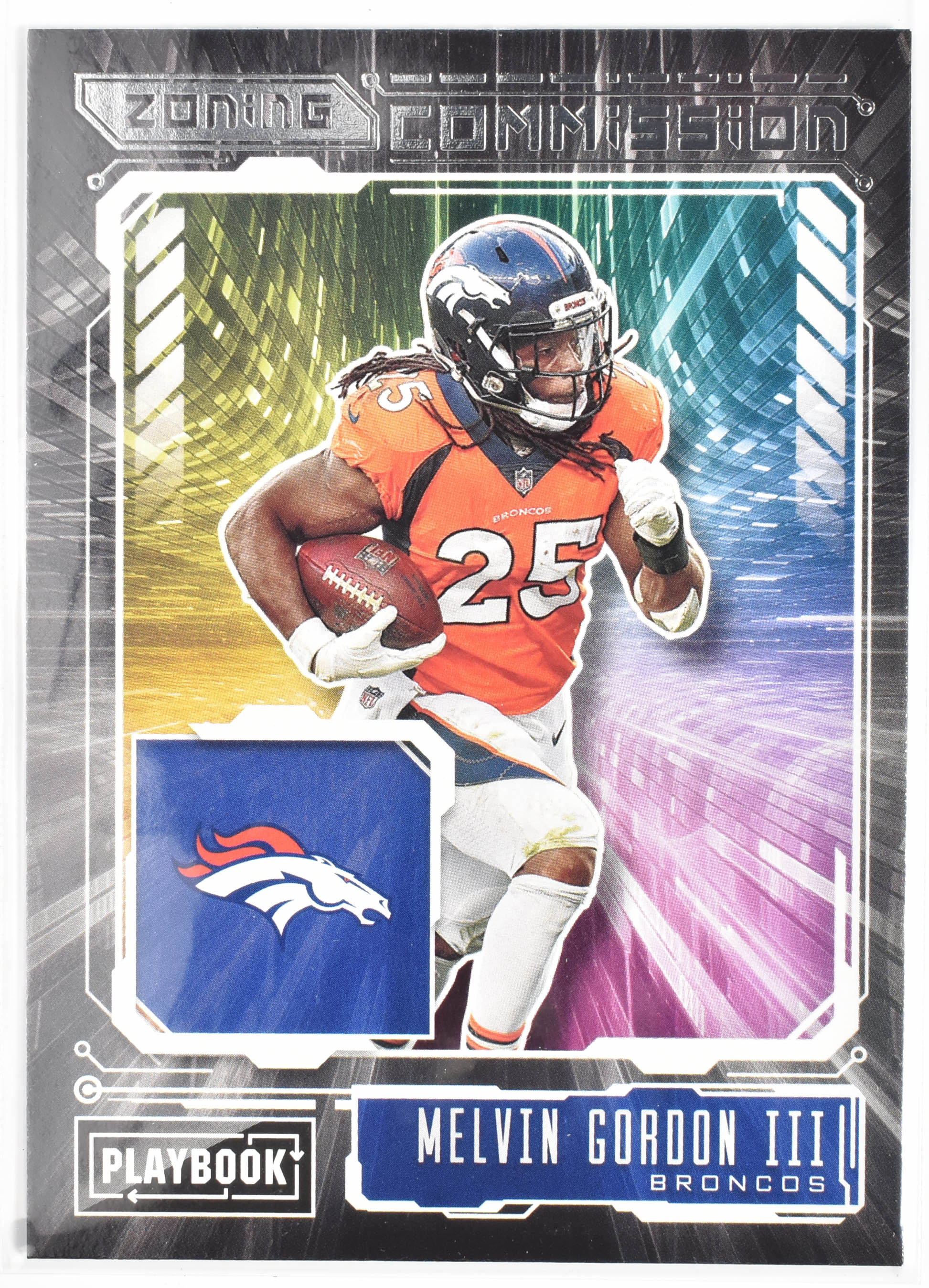 Melvin Gordon III ZC MGO 2021 Panini Playbook Football Denver